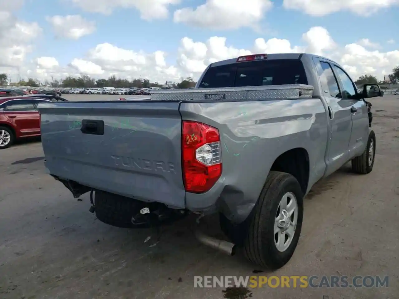 4 Photograph of a damaged car 5TFRM5F10KX144022 TOYOTA TUNDRA 2019