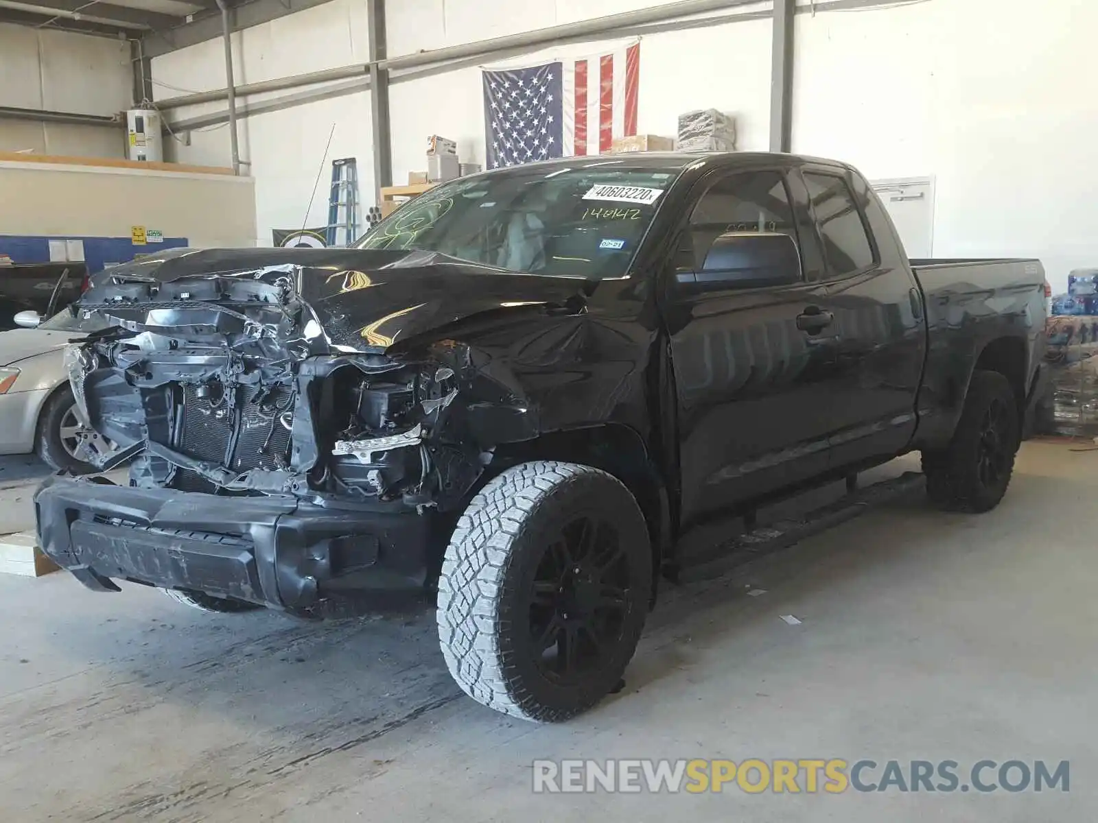 2 Photograph of a damaged car 5TFRM5F11KX140142 TOYOTA TUNDRA 2019