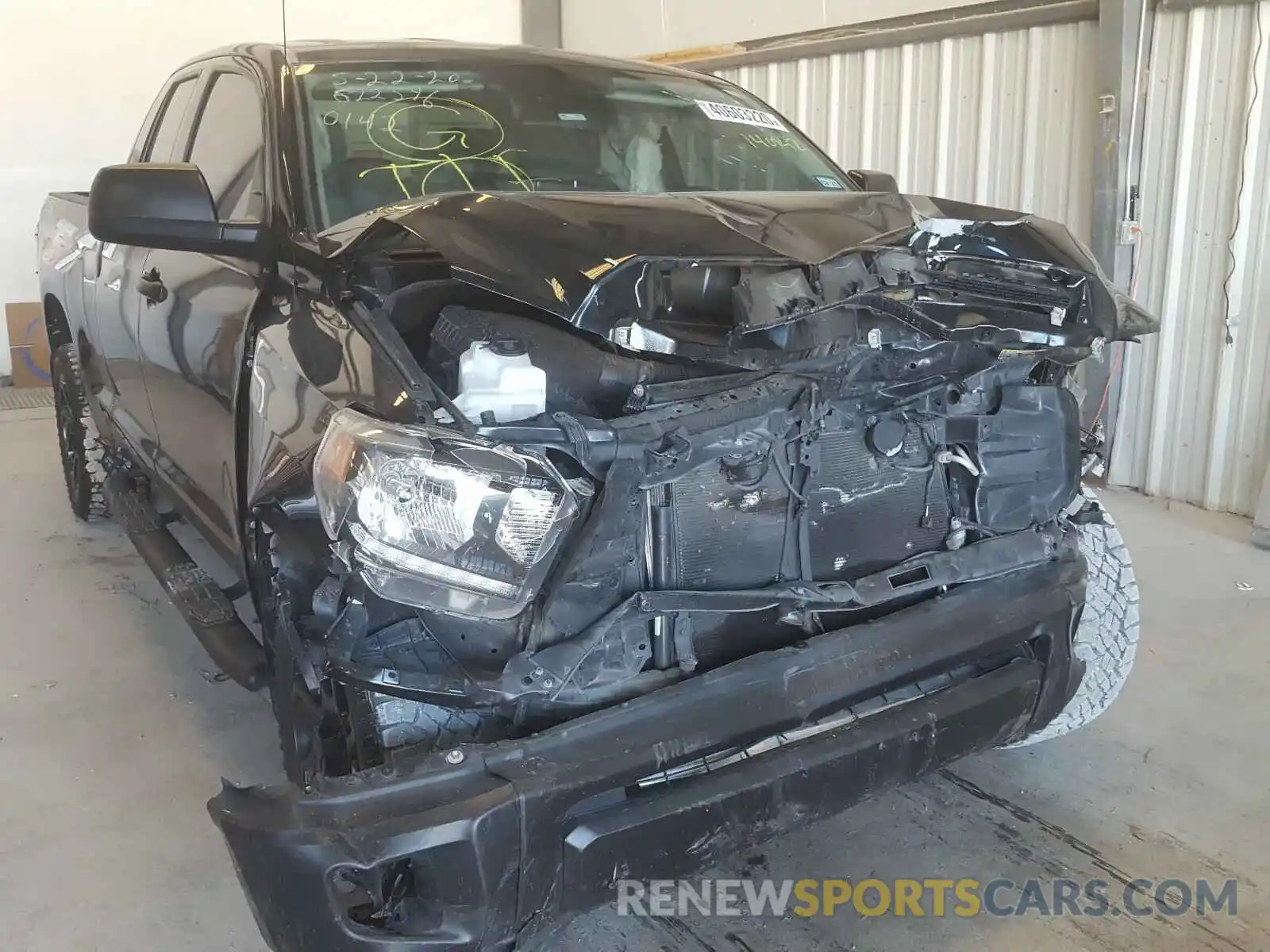 9 Photograph of a damaged car 5TFRM5F11KX140142 TOYOTA TUNDRA 2019