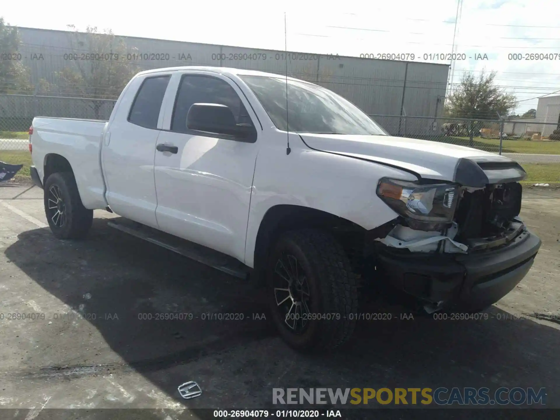 1 Photograph of a damaged car 5TFRM5F12KX135970 TOYOTA TUNDRA 2019