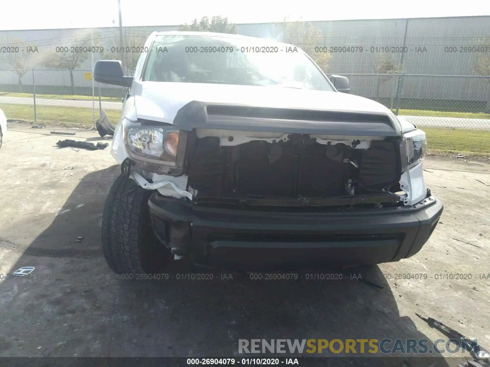 6 Photograph of a damaged car 5TFRM5F12KX135970 TOYOTA TUNDRA 2019