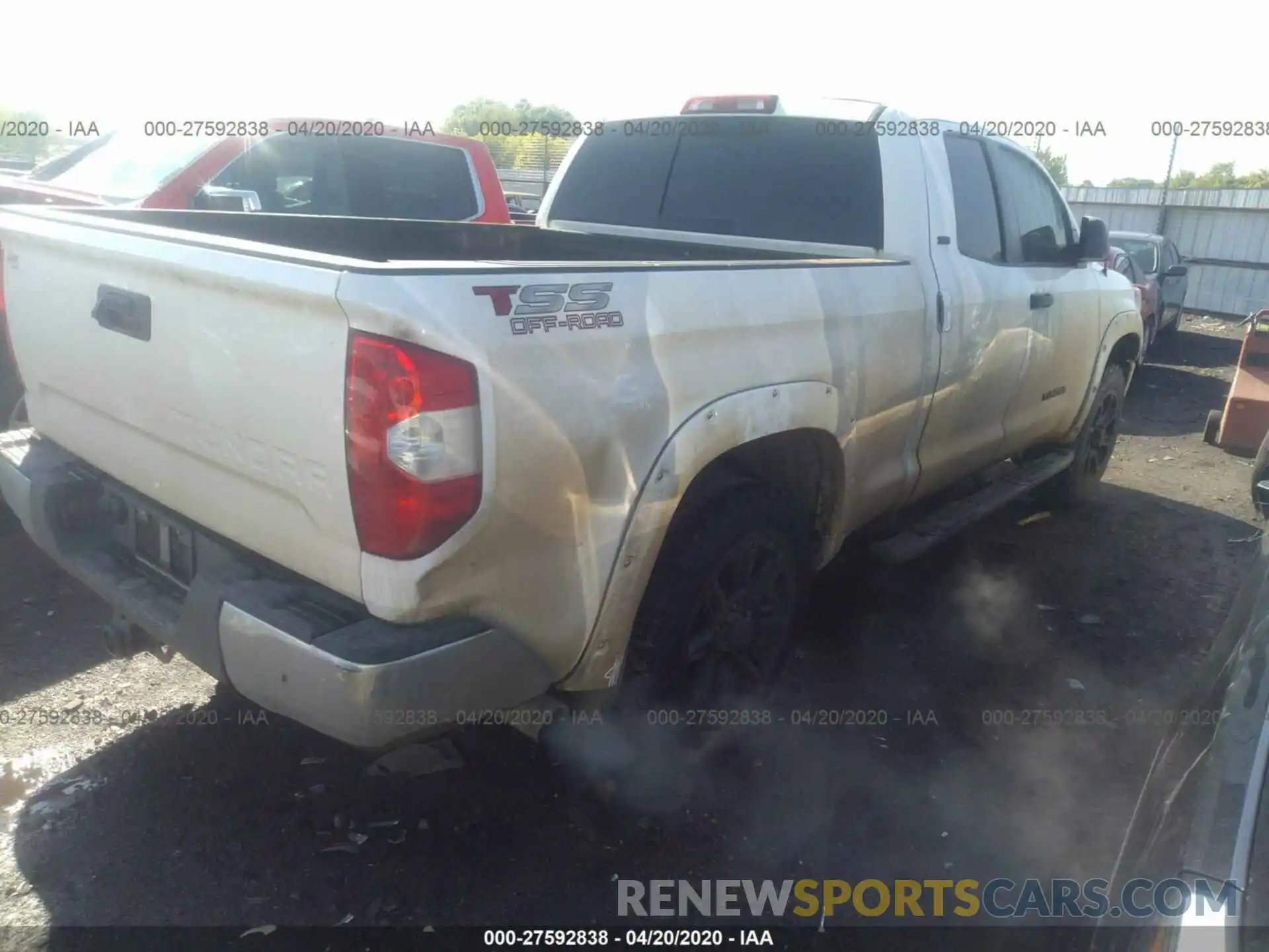 4 Photograph of a damaged car 5TFRM5F12KX137959 TOYOTA TUNDRA 2019