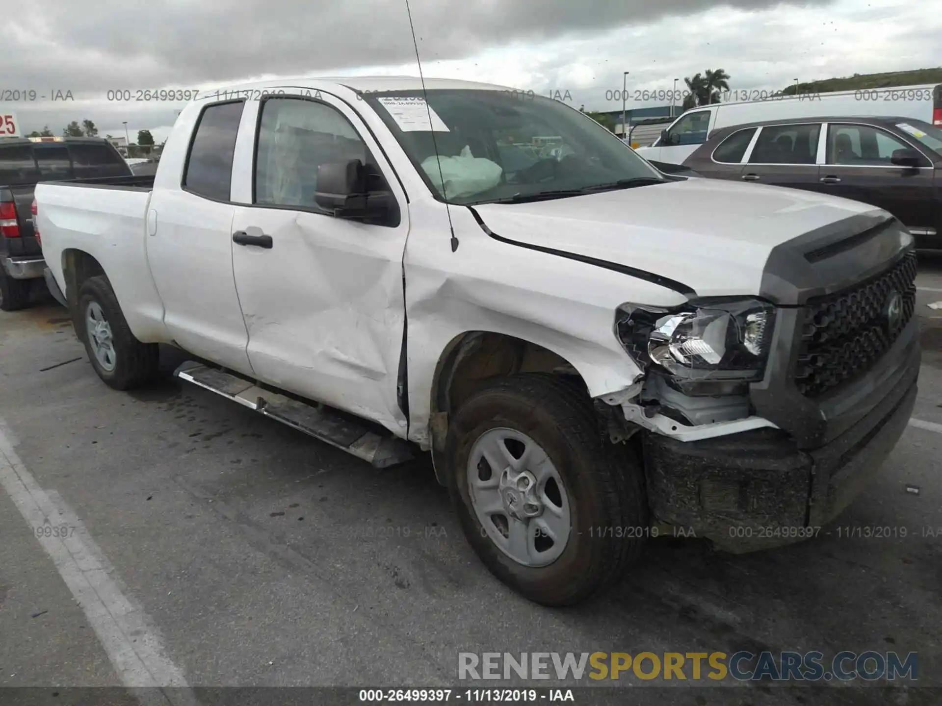 1 Photograph of a damaged car 5TFRM5F12KX140845 TOYOTA TUNDRA 2019