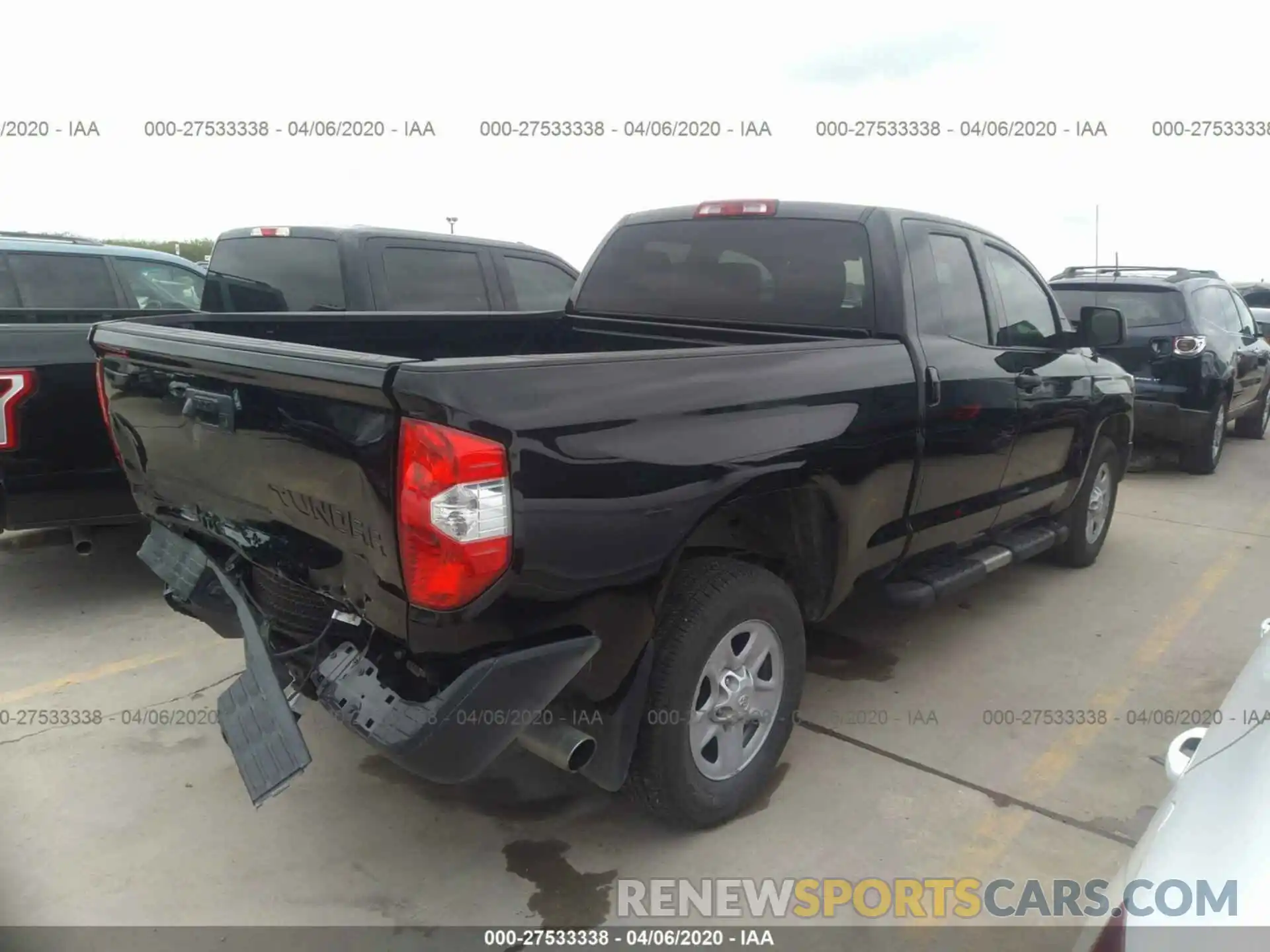 4 Photograph of a damaged car 5TFRM5F12KX141266 TOYOTA TUNDRA 2019