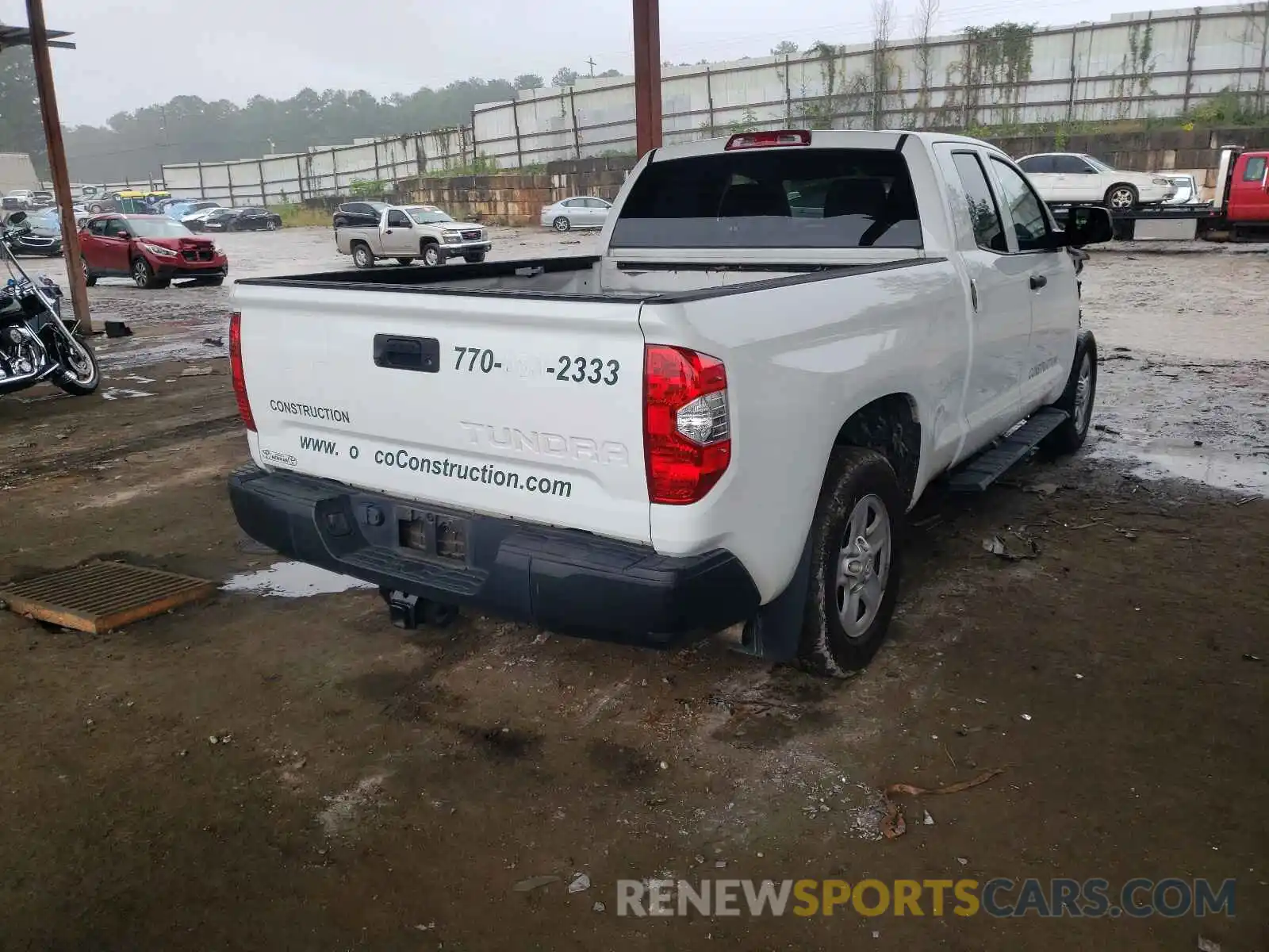 4 Photograph of a damaged car 5TFRM5F12KX142675 TOYOTA TUNDRA 2019