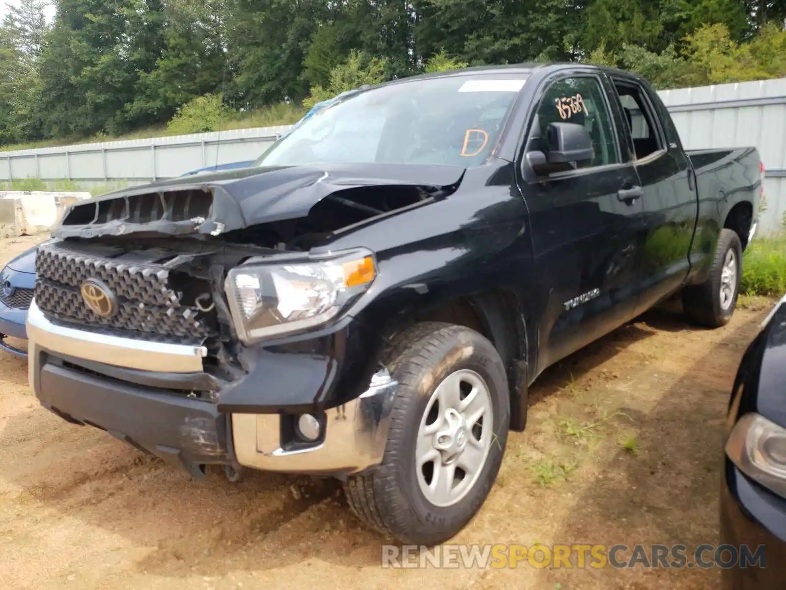 2 Photograph of a damaged car 5TFRM5F13KX134942 TOYOTA TUNDRA 2019