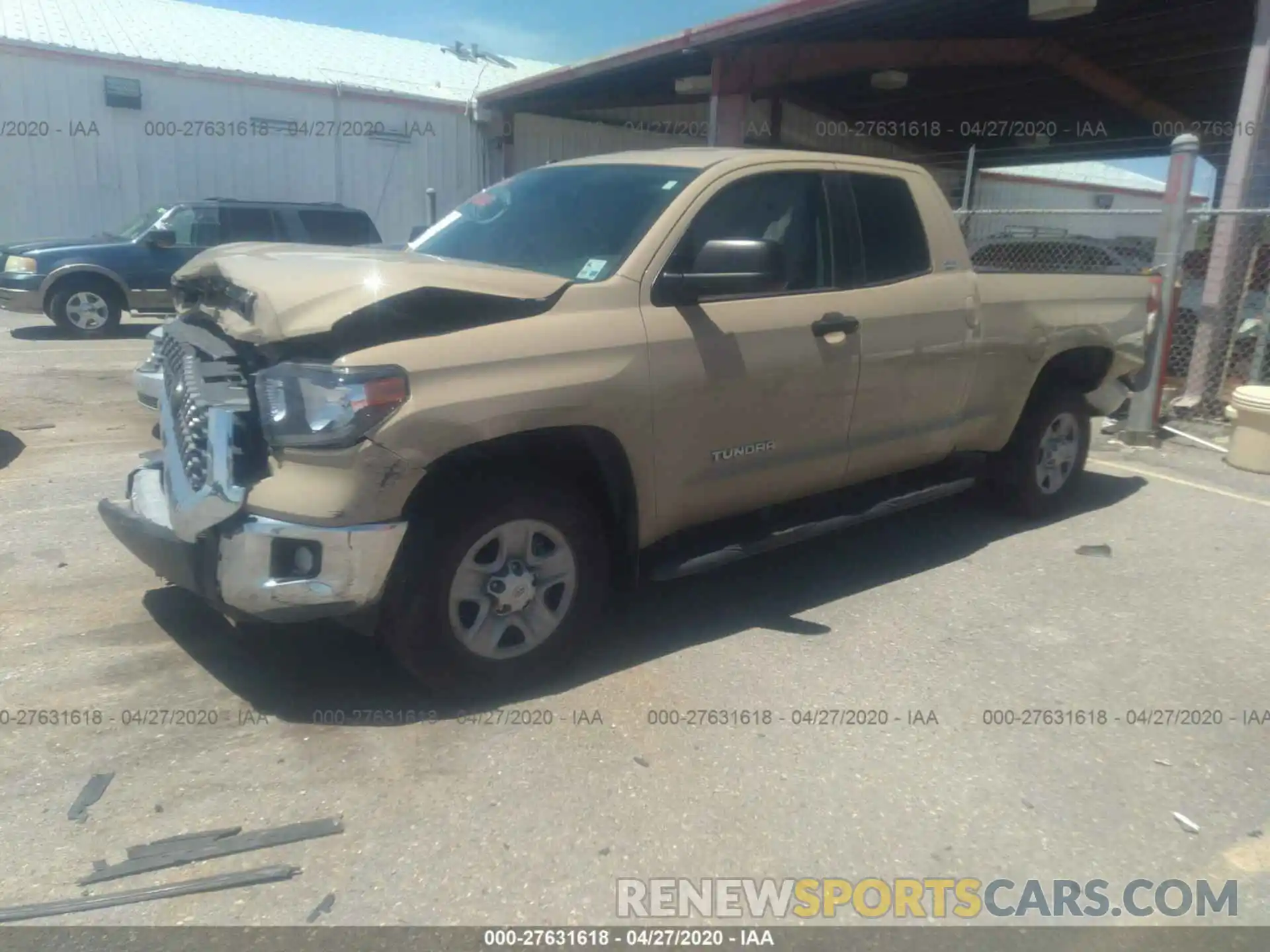 2 Photograph of a damaged car 5TFRM5F13KX139011 TOYOTA TUNDRA 2019