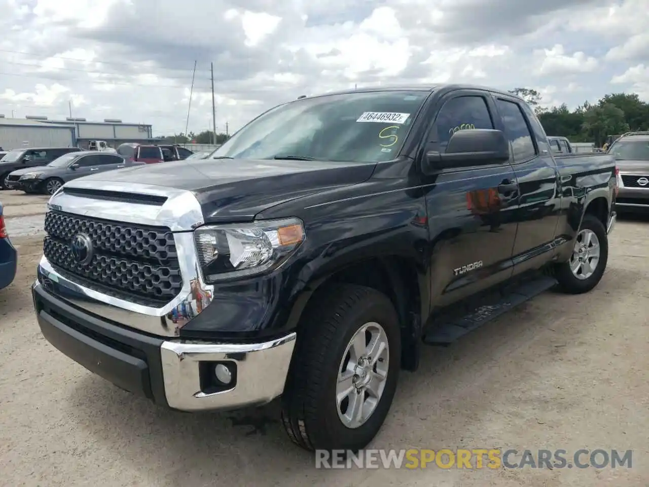 2 Photograph of a damaged car 5TFRM5F13KX139395 TOYOTA TUNDRA 2019