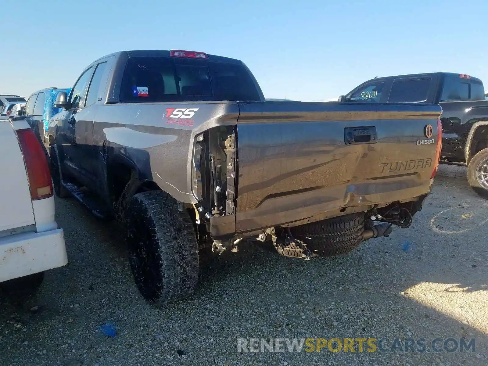 3 Photograph of a damaged car 5TFRM5F13KX140188 TOYOTA TUNDRA 2019