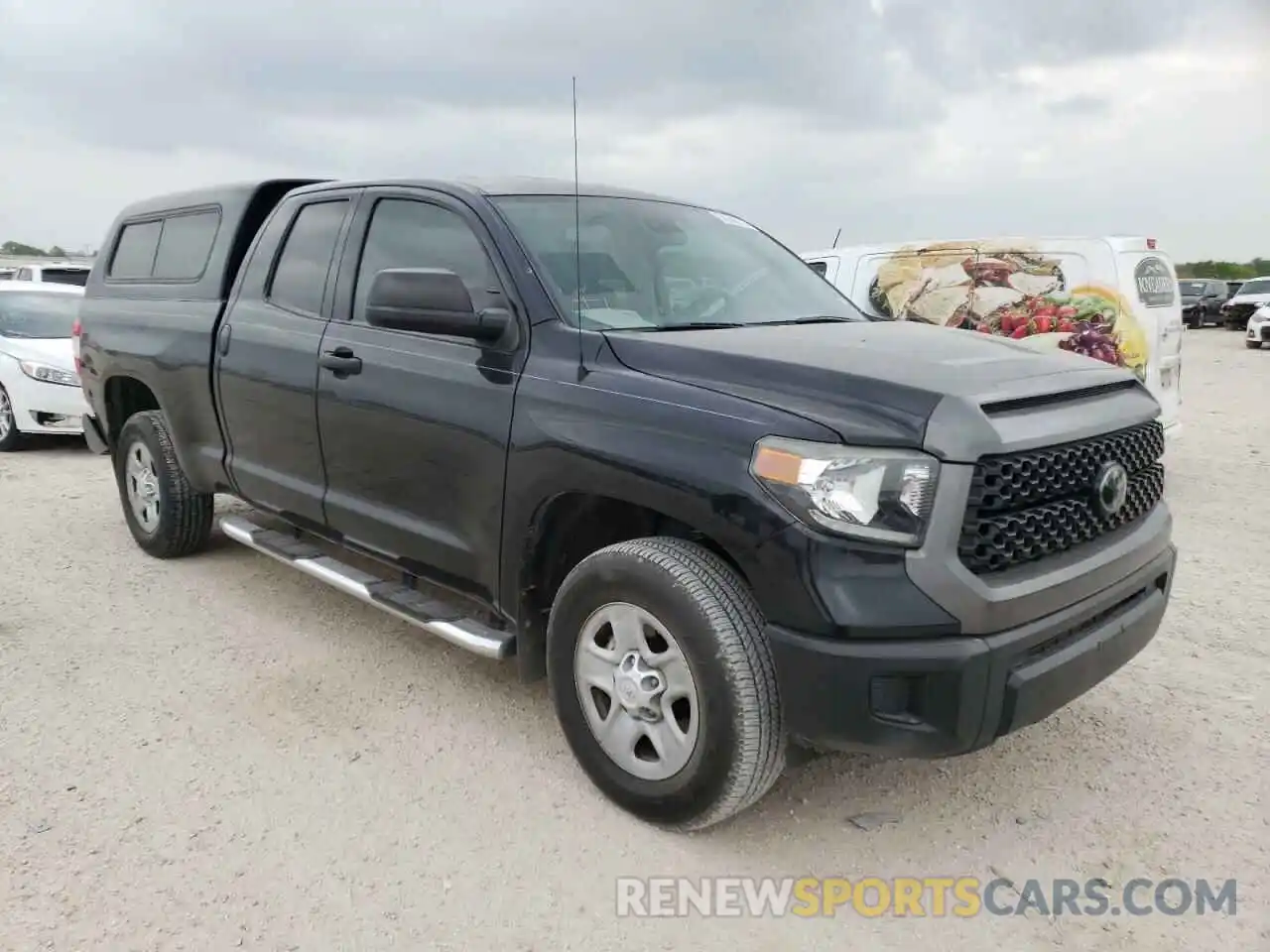 1 Photograph of a damaged car 5TFRM5F14KX135064 TOYOTA TUNDRA 2019