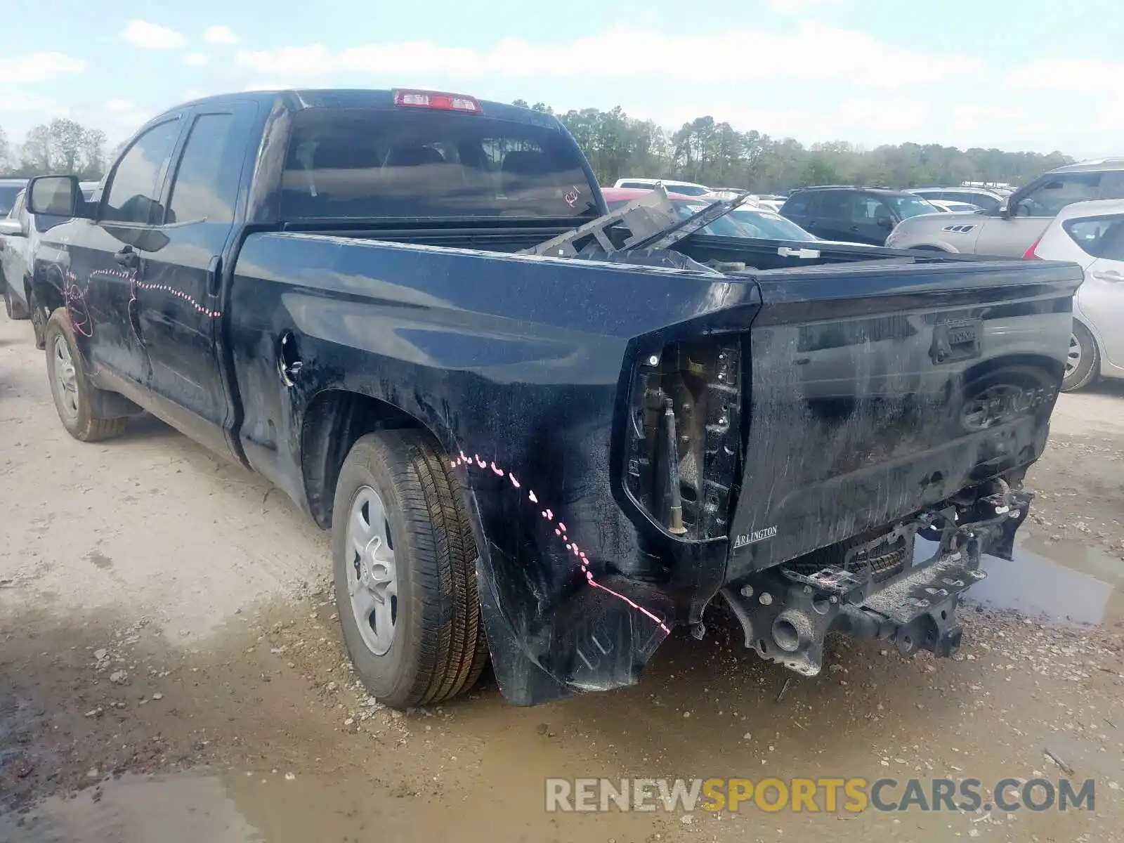 3 Photograph of a damaged car 5TFRM5F15KX136997 TOYOTA TUNDRA 2019