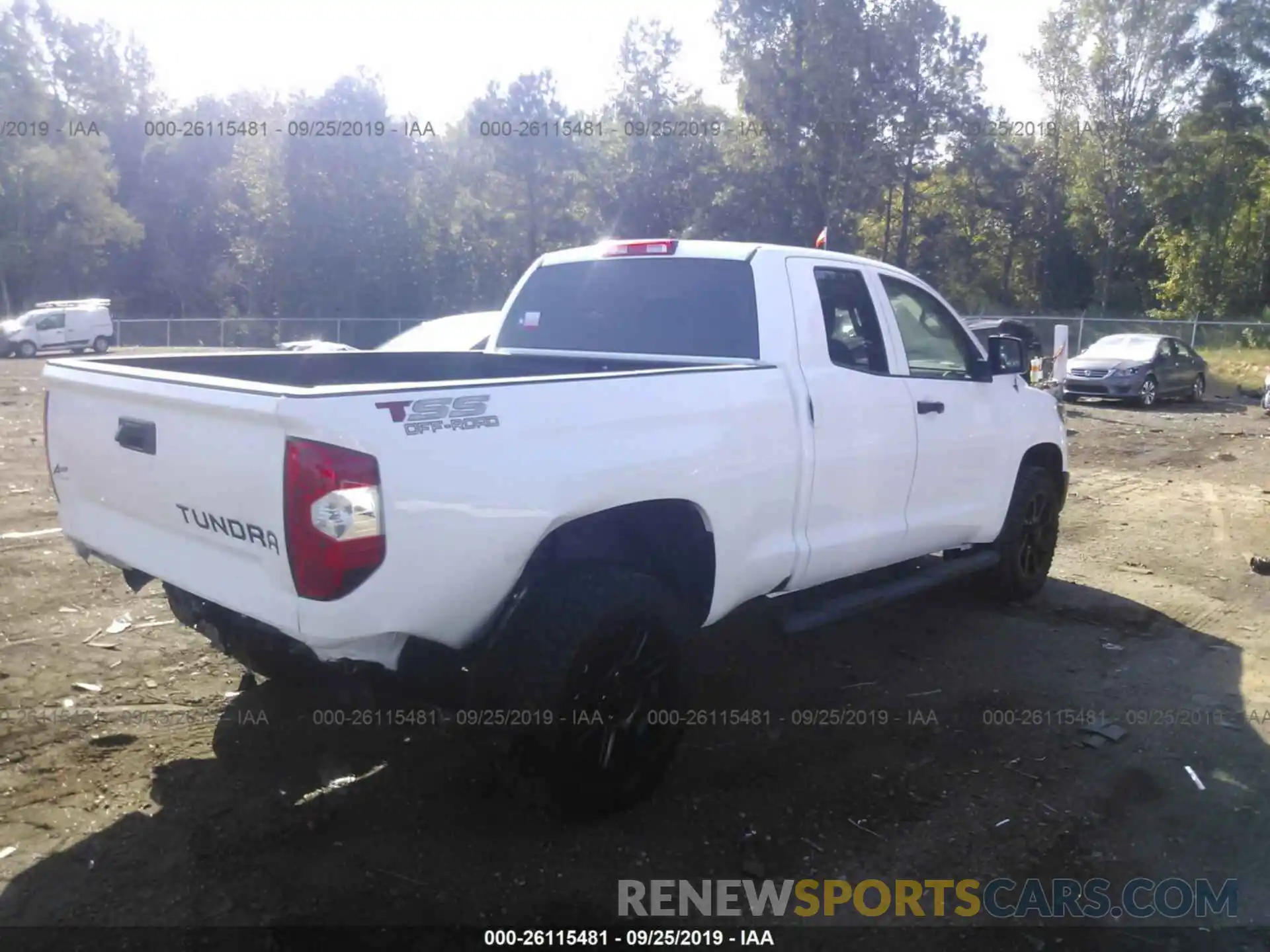 4 Photograph of a damaged car 5TFRM5F15KX139141 TOYOTA TUNDRA 2019