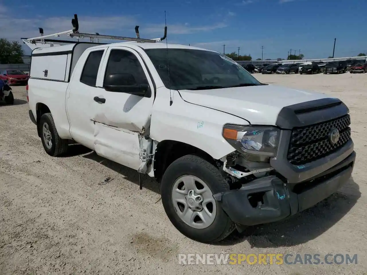 1 Photograph of a damaged car 5TFRM5F15KX141004 TOYOTA TUNDRA 2019