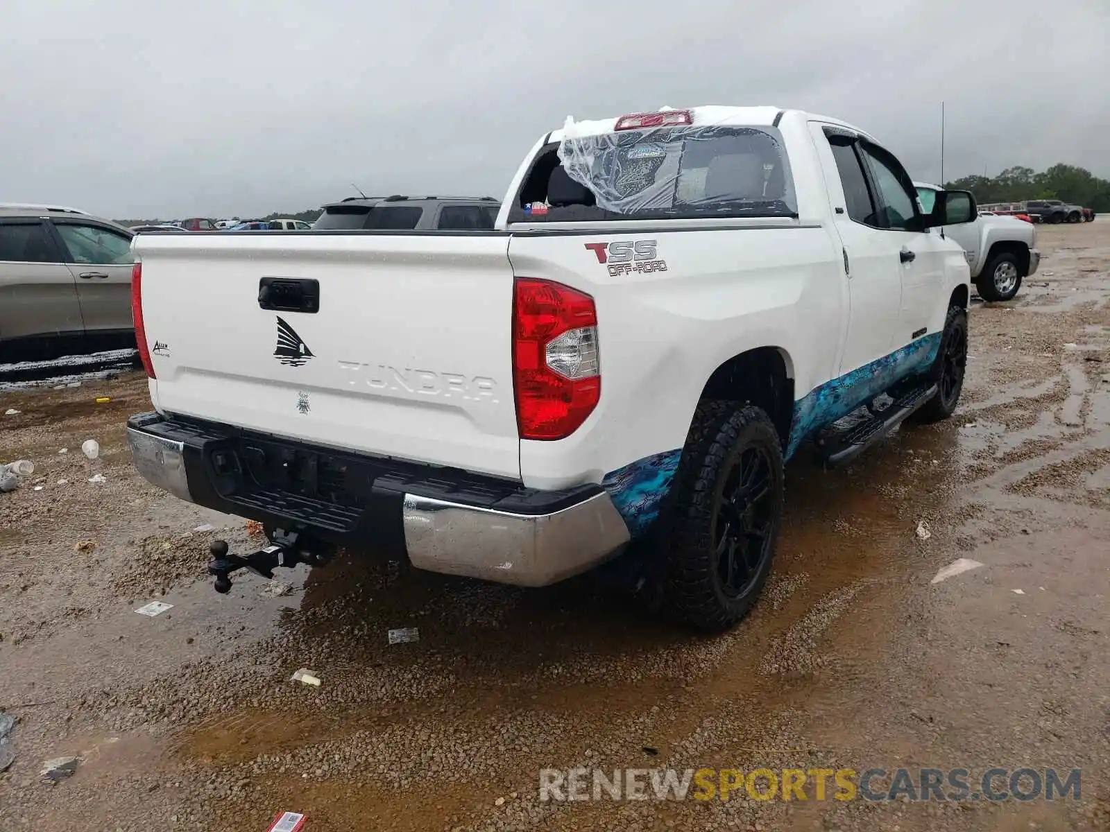 4 Photograph of a damaged car 5TFRM5F16KX136197 TOYOTA TUNDRA 2019