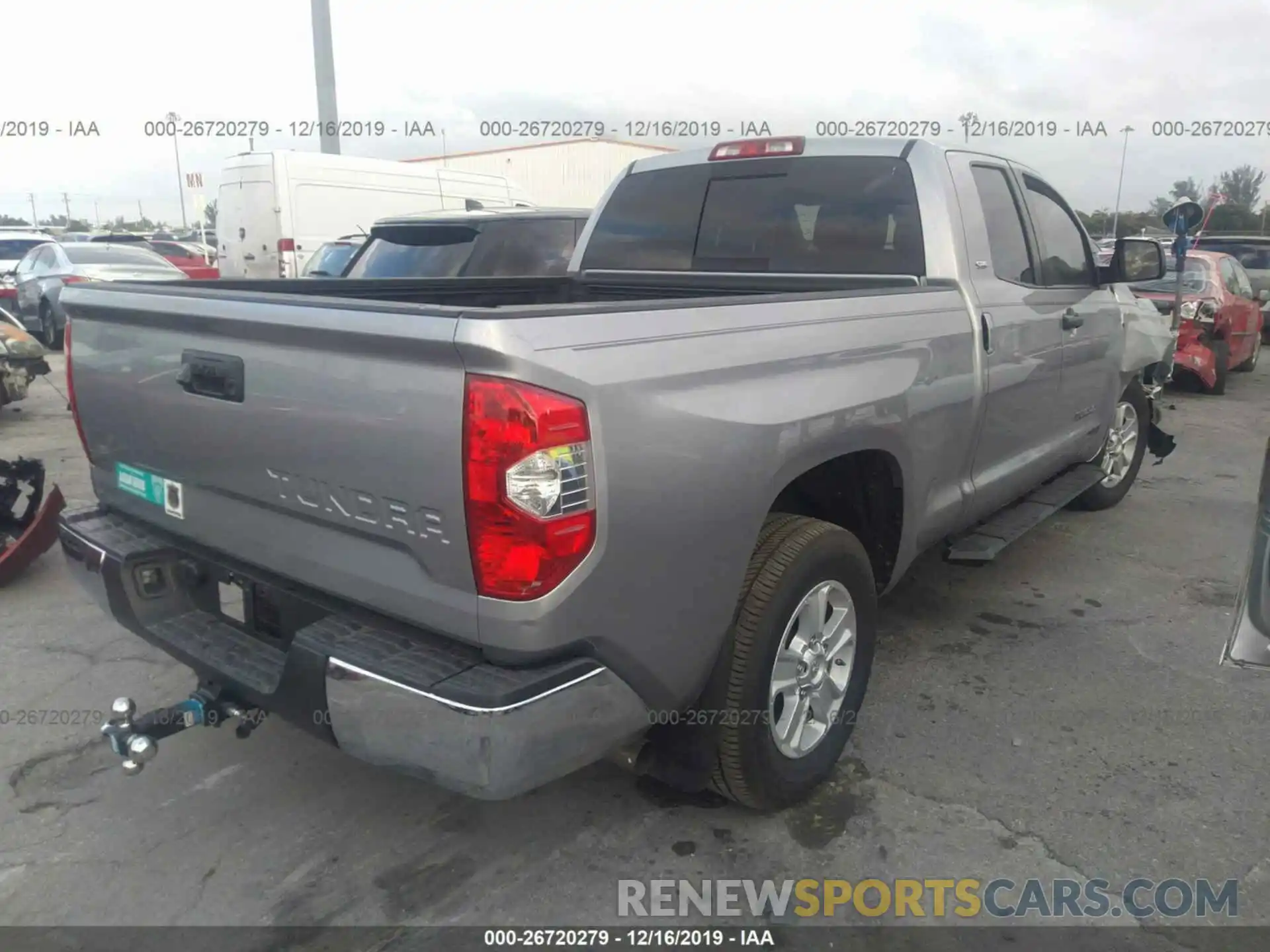 4 Photograph of a damaged car 5TFRM5F16KX139679 TOYOTA TUNDRA 2019