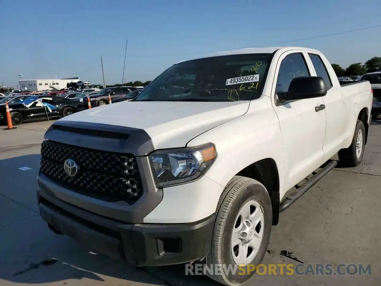 2 Photograph of a damaged car 5TFRM5F16KX139746 TOYOTA TUNDRA 2019