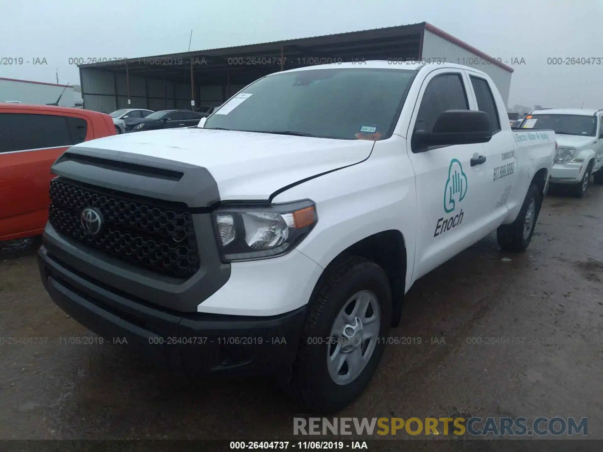 2 Photograph of a damaged car 5TFRM5F16KX141366 TOYOTA TUNDRA 2019