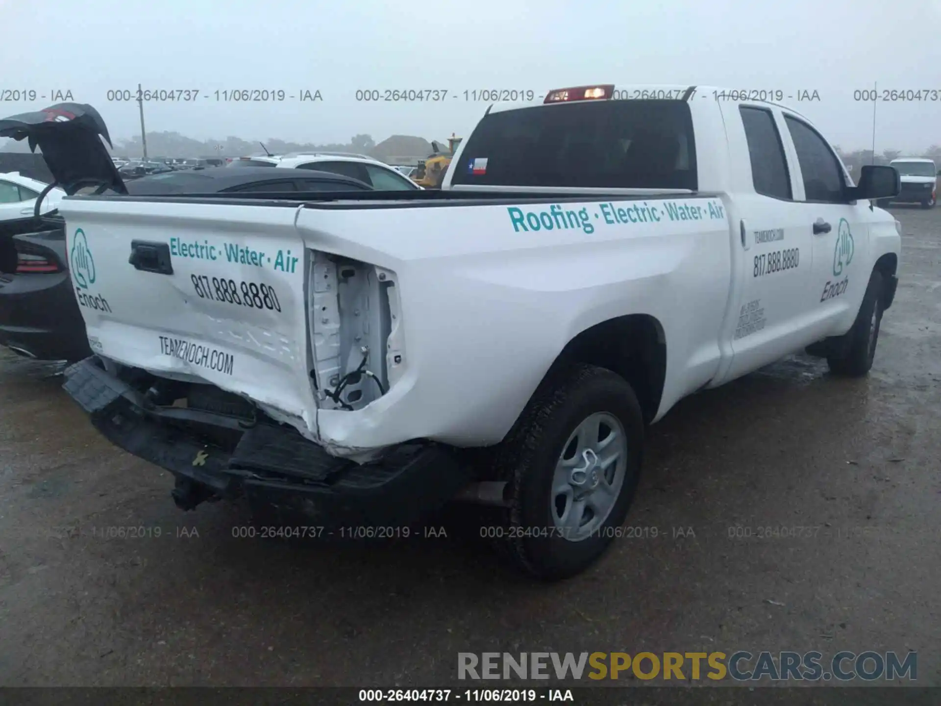 4 Photograph of a damaged car 5TFRM5F16KX141366 TOYOTA TUNDRA 2019