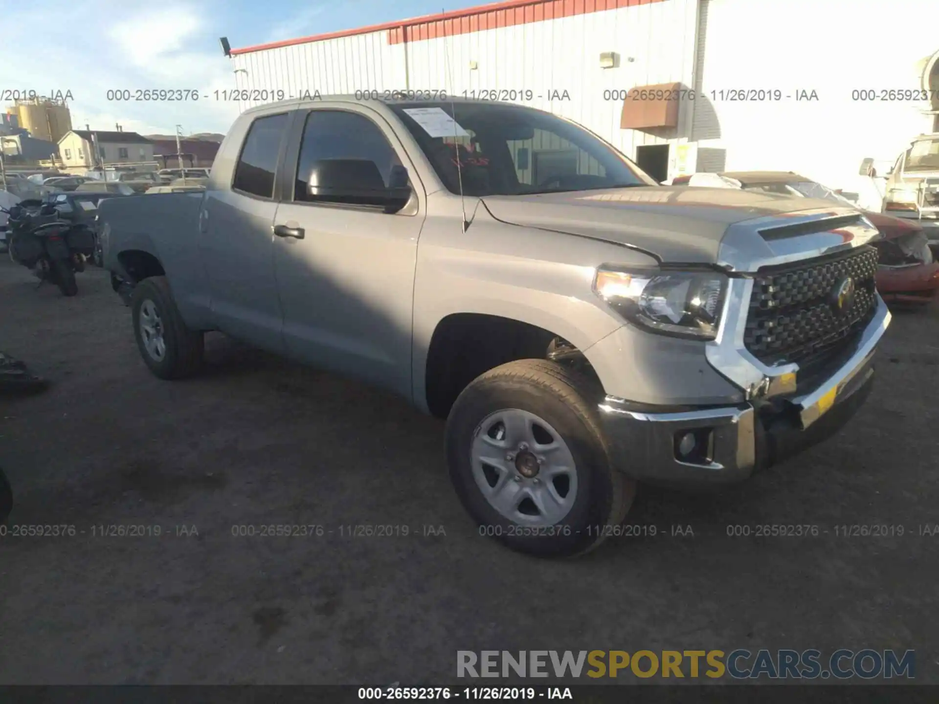 1 Photograph of a damaged car 5TFRM5F16KX141500 TOYOTA TUNDRA 2019