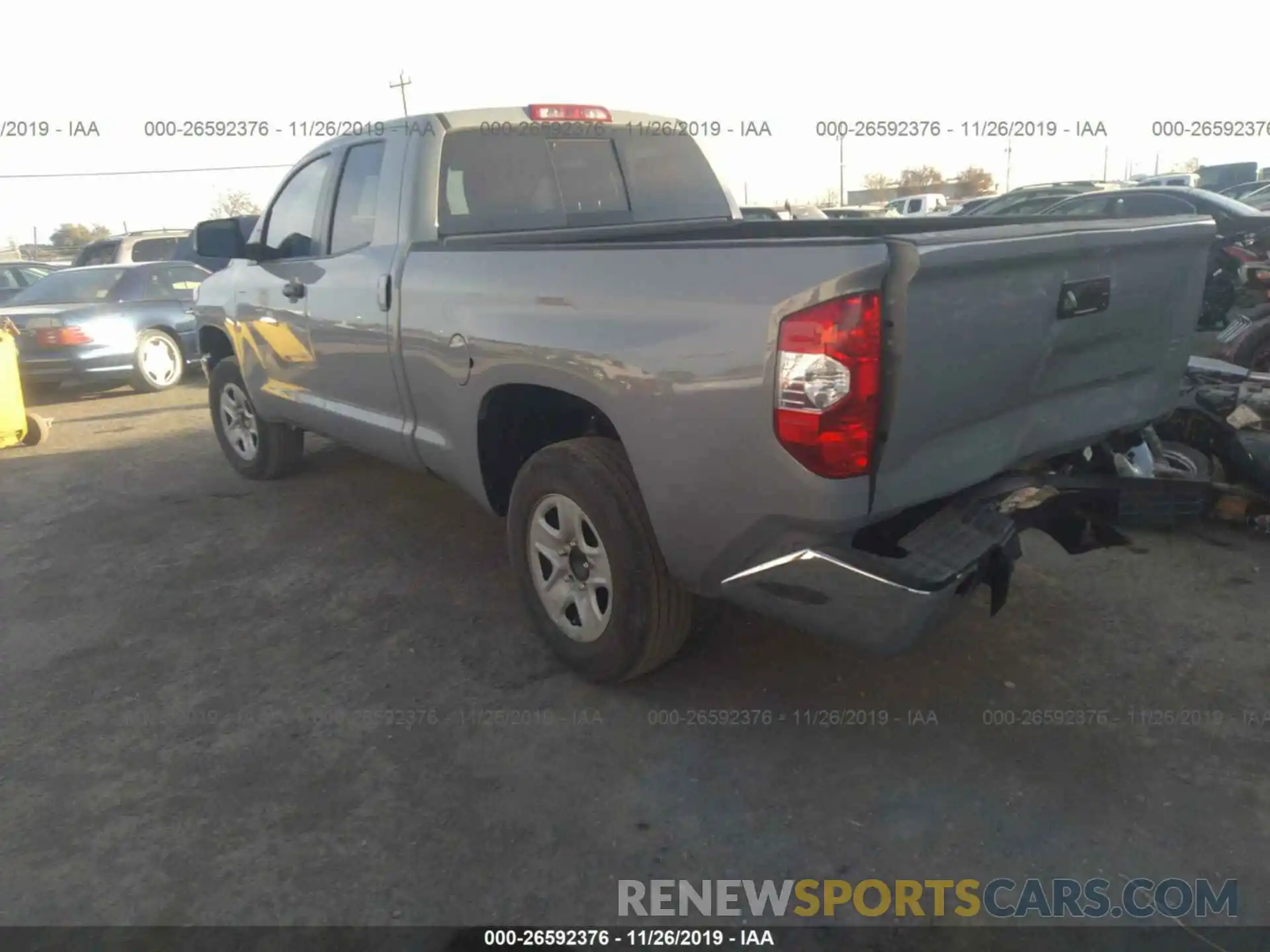 3 Photograph of a damaged car 5TFRM5F16KX141500 TOYOTA TUNDRA 2019