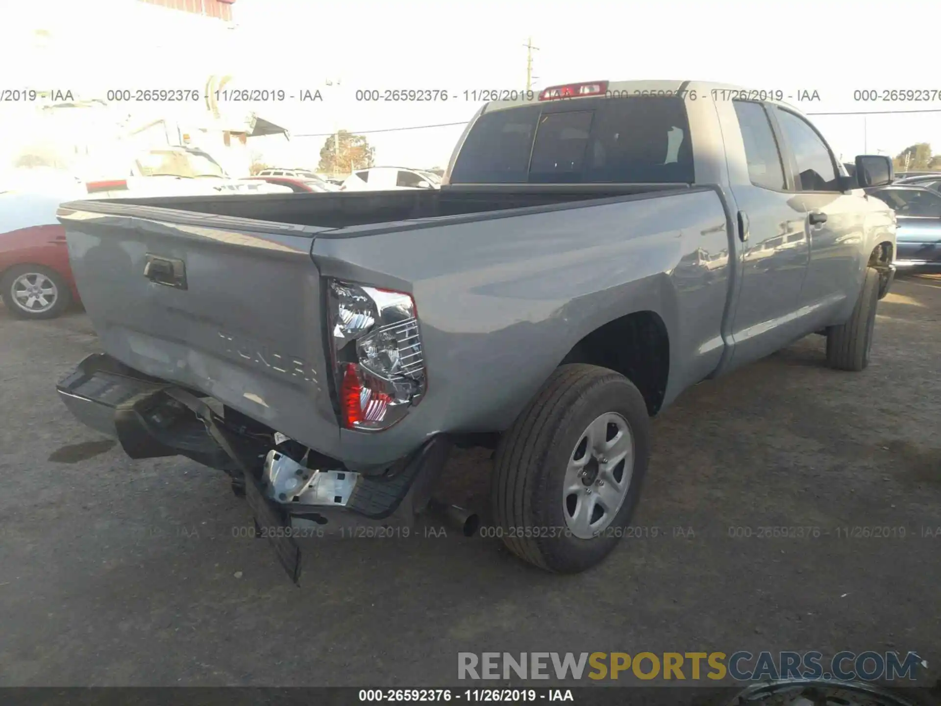 4 Photograph of a damaged car 5TFRM5F16KX141500 TOYOTA TUNDRA 2019