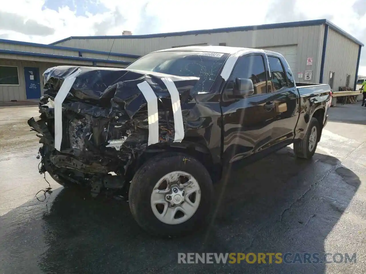 2 Photograph of a damaged car 5TFRM5F16KX142436 TOYOTA TUNDRA 2019