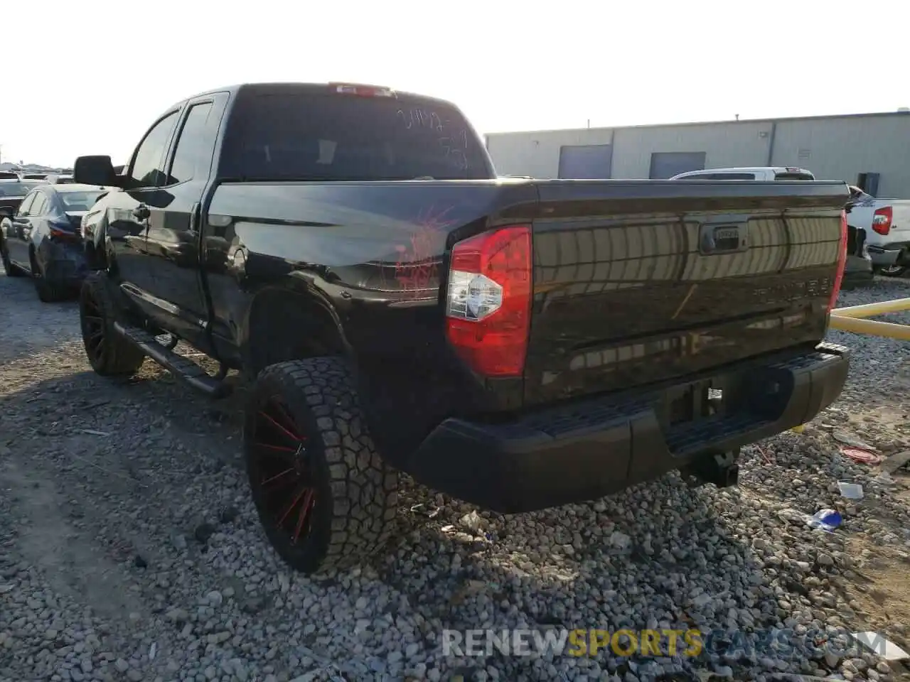 3 Photograph of a damaged car 5TFRM5F17KX140355 TOYOTA TUNDRA 2019