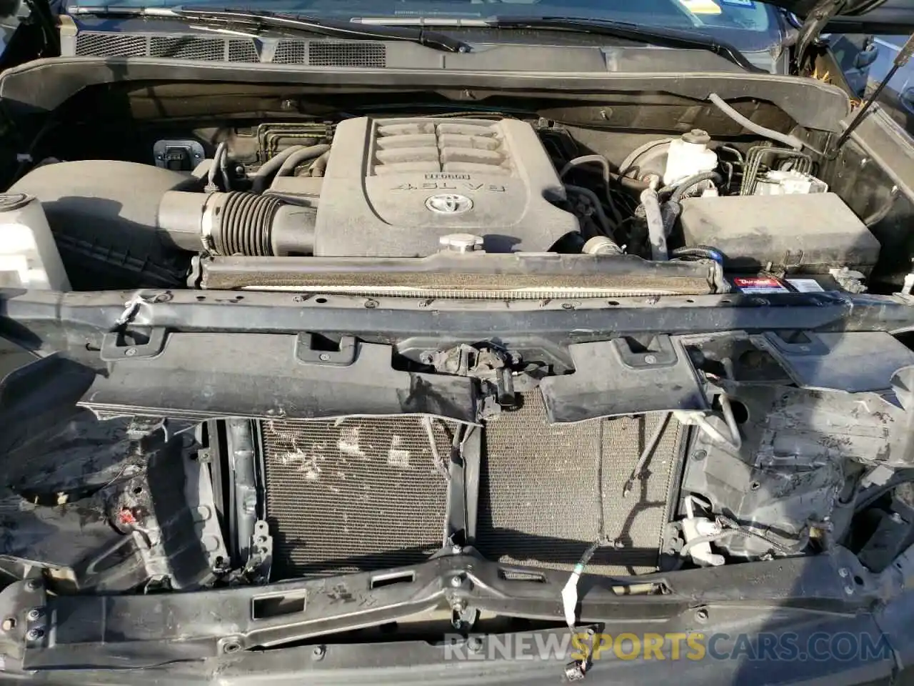 7 Photograph of a damaged car 5TFRM5F17KX140355 TOYOTA TUNDRA 2019