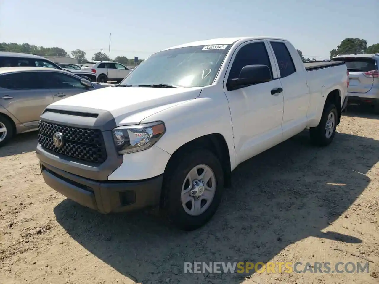 2 Photograph of a damaged car 5TFRM5F17KX142039 TOYOTA TUNDRA 2019