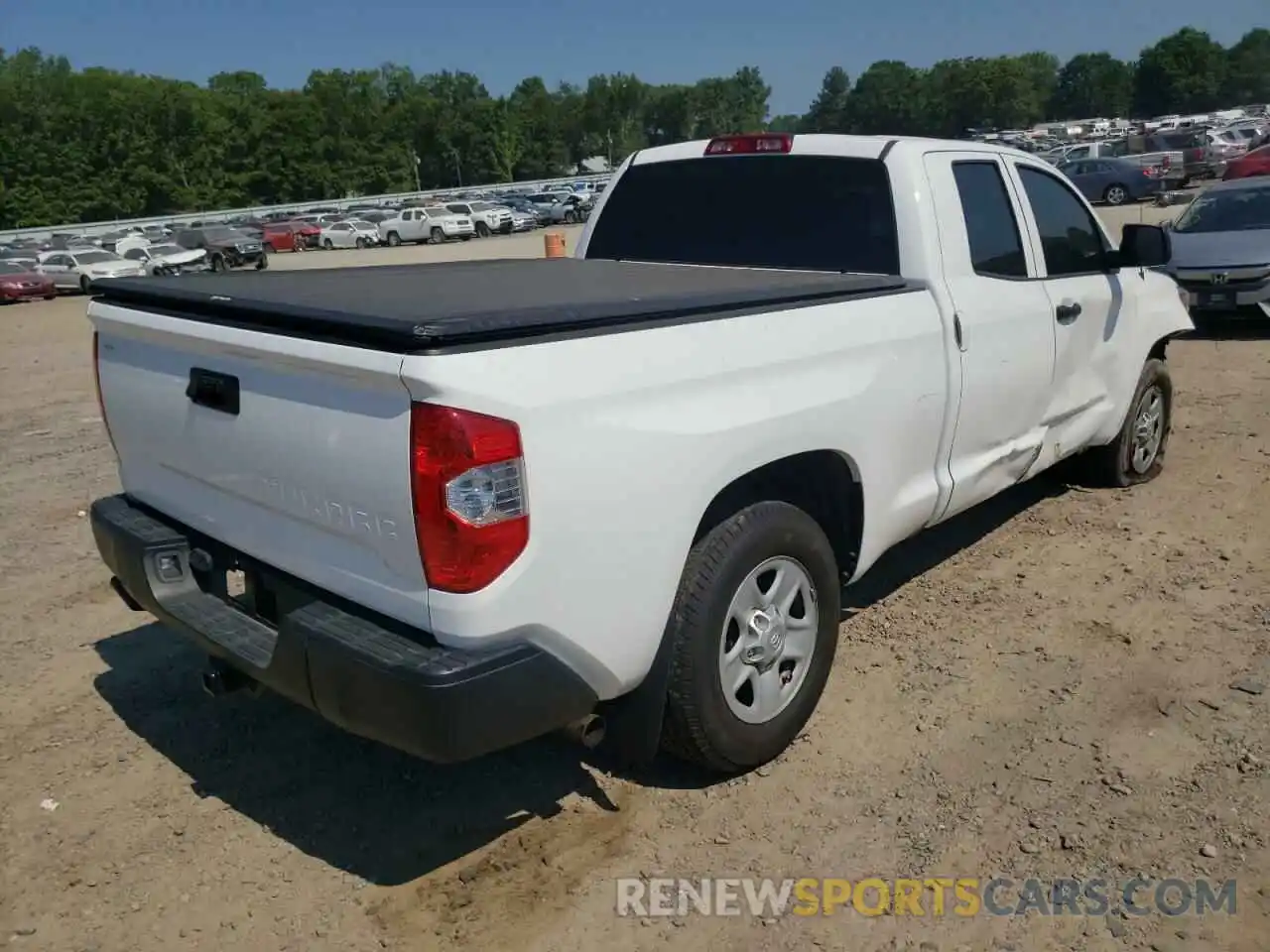 4 Photograph of a damaged car 5TFRM5F17KX142039 TOYOTA TUNDRA 2019