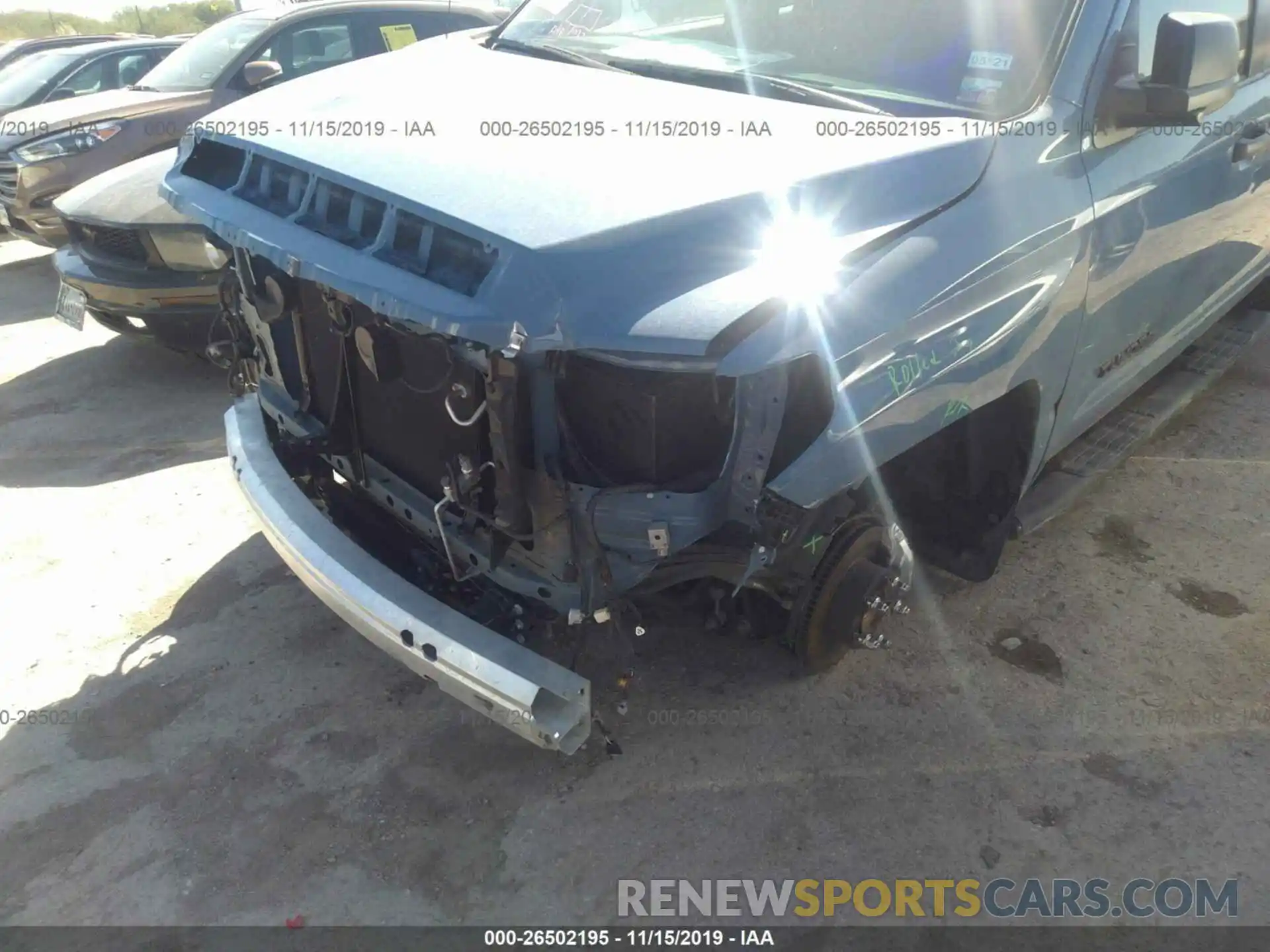 6 Photograph of a damaged car 5TFRM5F17KX142865 TOYOTA TUNDRA 2019