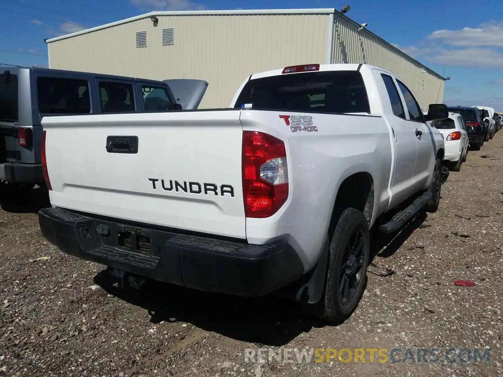 4 Photograph of a damaged car 5TFRM5F18KX140235 TOYOTA TUNDRA 2019