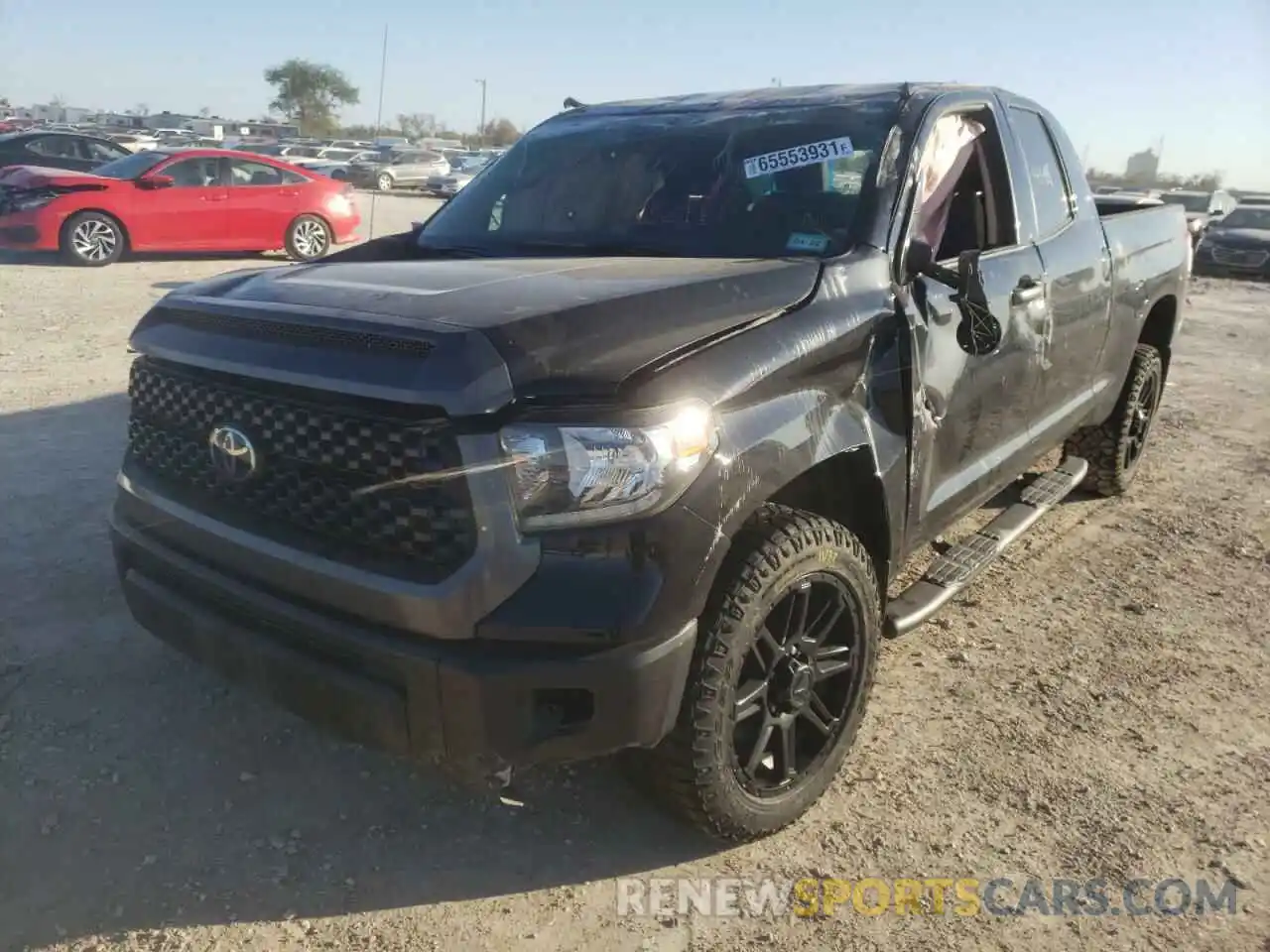 2 Photograph of a damaged car 5TFRM5F18KX141532 TOYOTA TUNDRA 2019