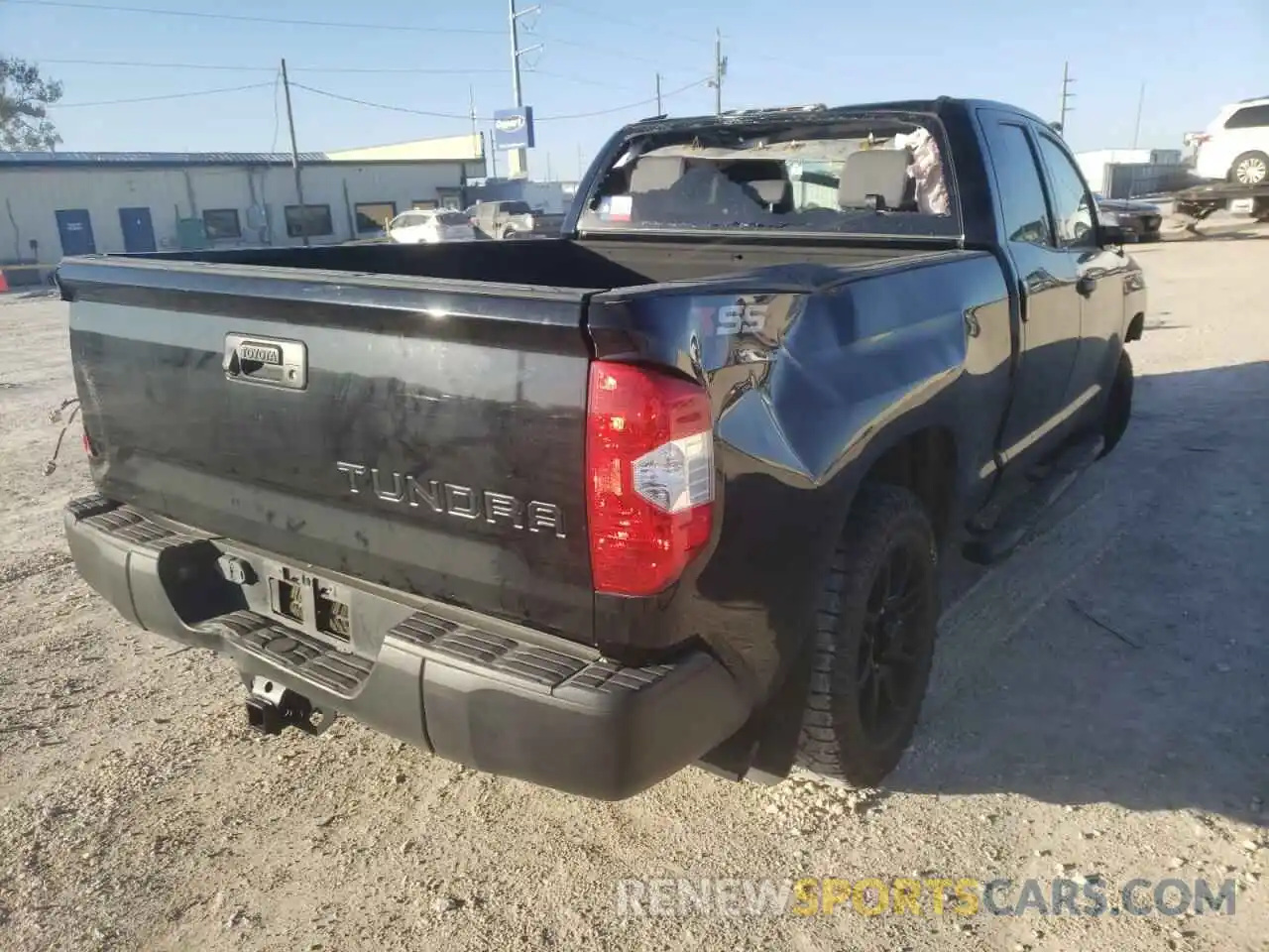 4 Photograph of a damaged car 5TFRM5F18KX141532 TOYOTA TUNDRA 2019