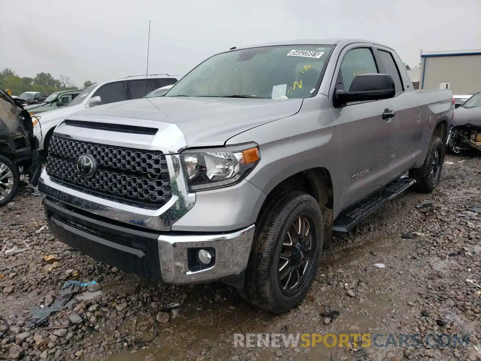 2 Фотография поврежденного автомобиля 5TFRM5F18KX143622 TOYOTA TUNDRA 2019