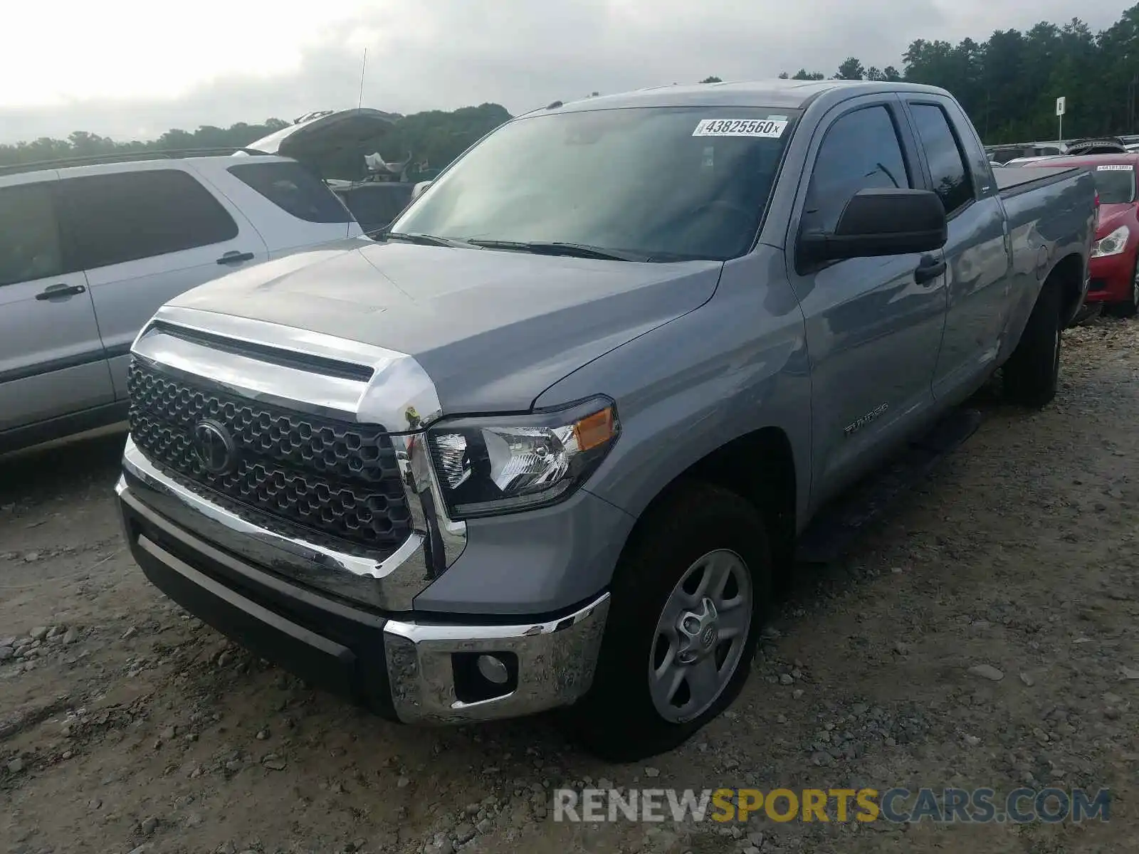 2 Photograph of a damaged car 5TFRM5F19KX139594 TOYOTA TUNDRA 2019