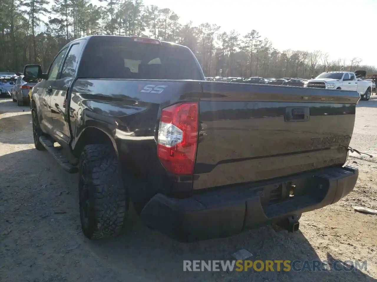 3 Photograph of a damaged car 5TFRM5F19KX141877 TOYOTA TUNDRA 2019