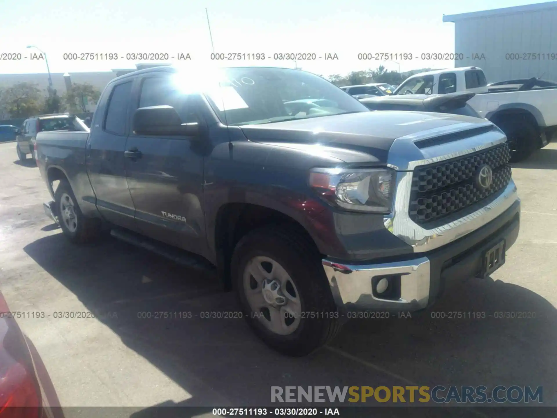 1 Photograph of a damaged car 5TFRM5F1XKX138910 TOYOTA TUNDRA 2019