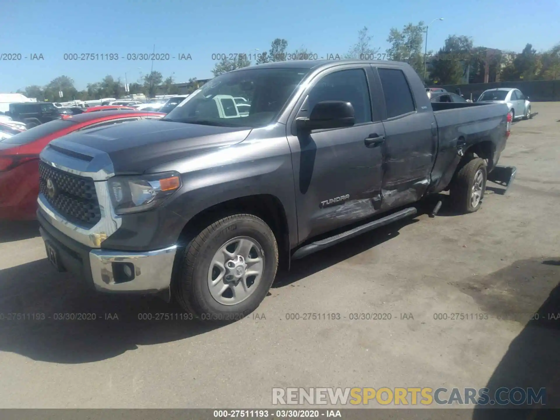 2 Photograph of a damaged car 5TFRM5F1XKX138910 TOYOTA TUNDRA 2019