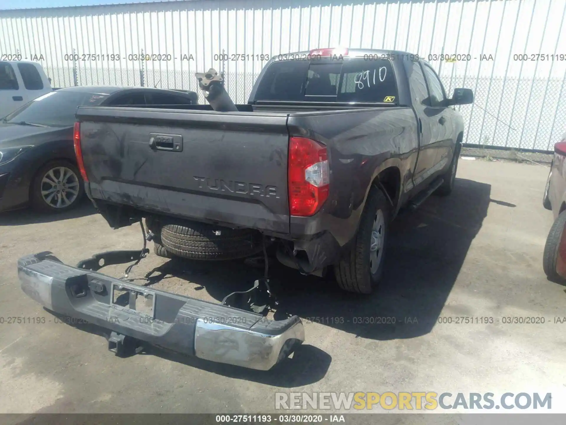 4 Photograph of a damaged car 5TFRM5F1XKX138910 TOYOTA TUNDRA 2019