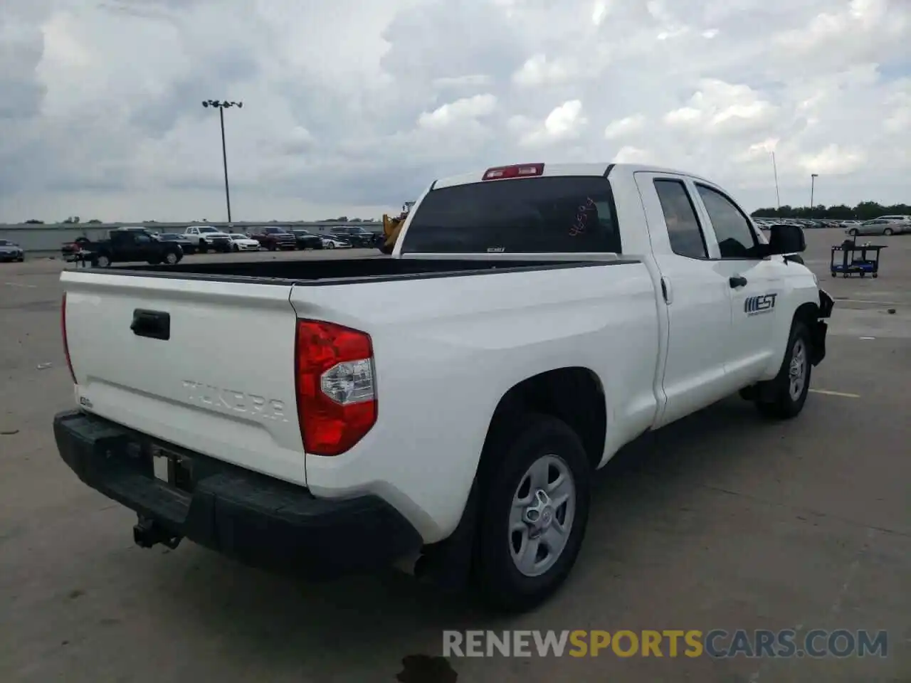 4 Photograph of a damaged car 5TFRM5F1XKX139846 TOYOTA TUNDRA 2019