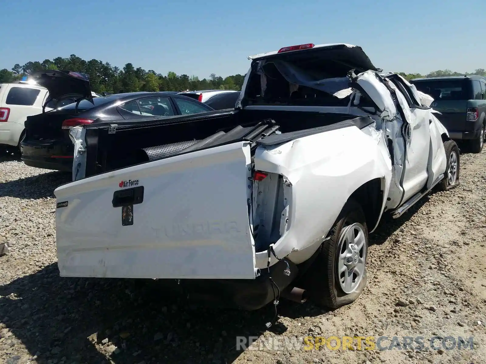 4 Photograph of a damaged car 5TFRM5F1XKX141869 TOYOTA TUNDRA 2019