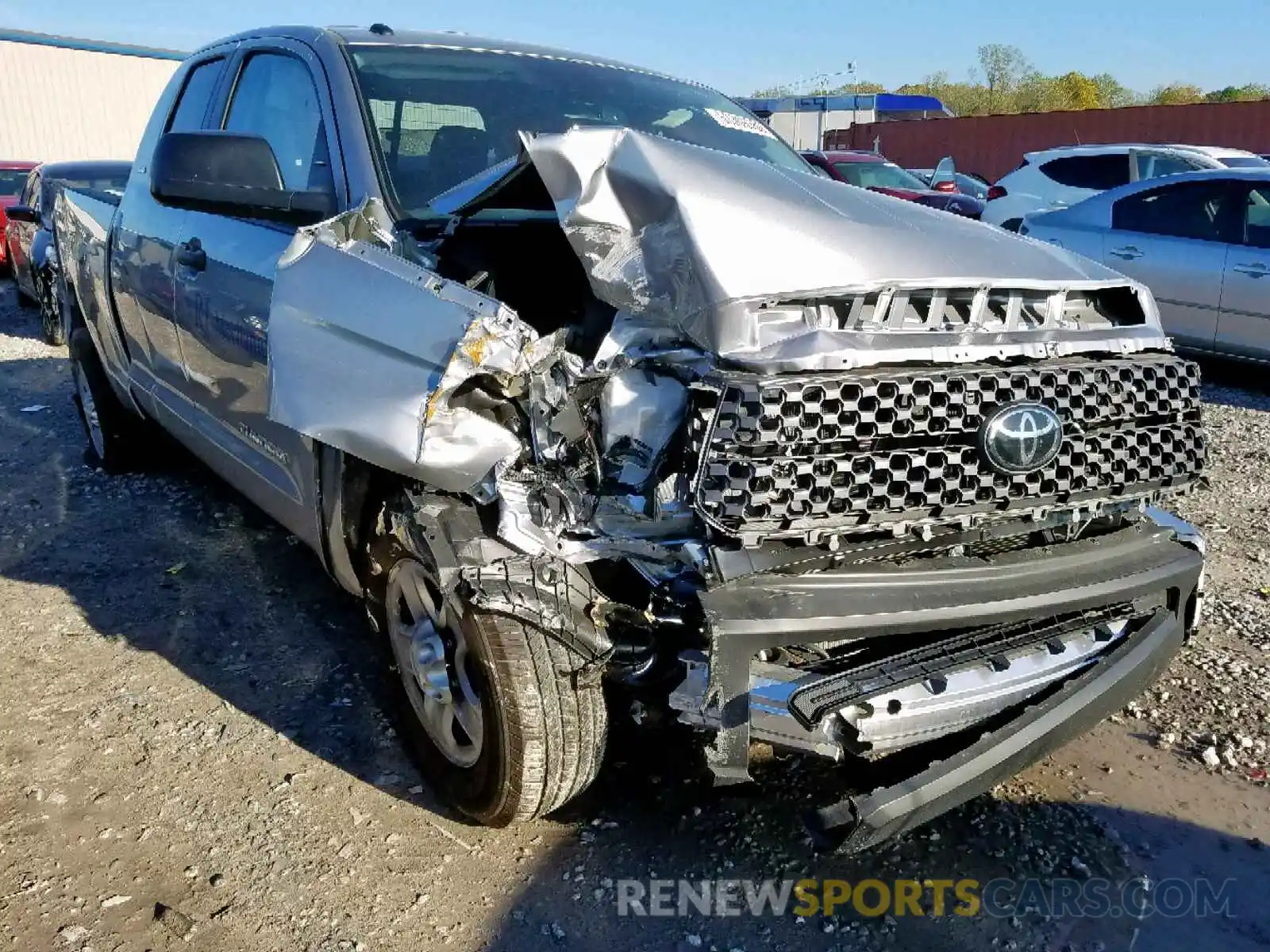 1 Photograph of a damaged car 5TFRM5F1XKX143184 TOYOTA TUNDRA 2019