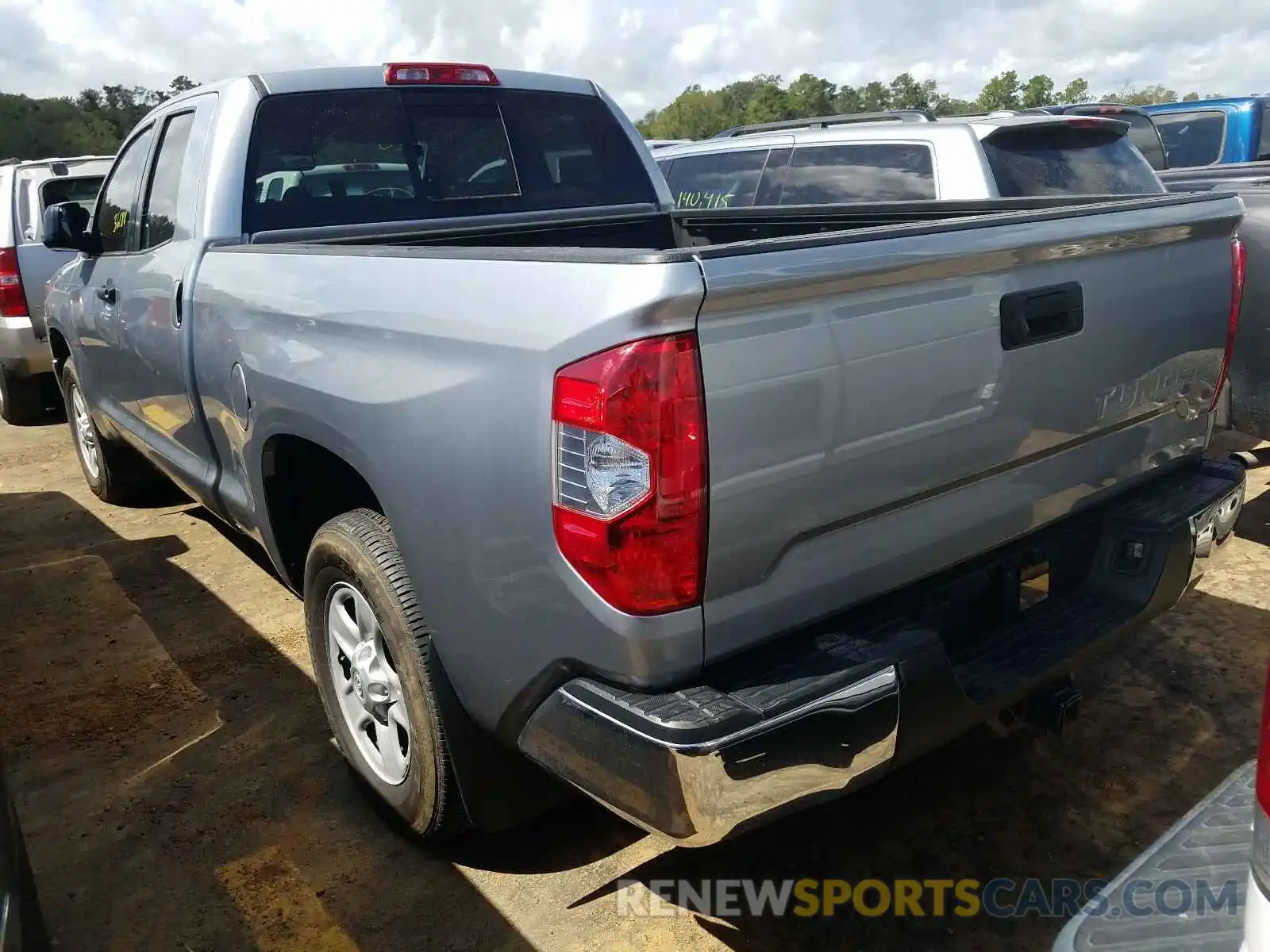 3 Photograph of a damaged car 5TFRY5F10KX251673 TOYOTA TUNDRA 2019