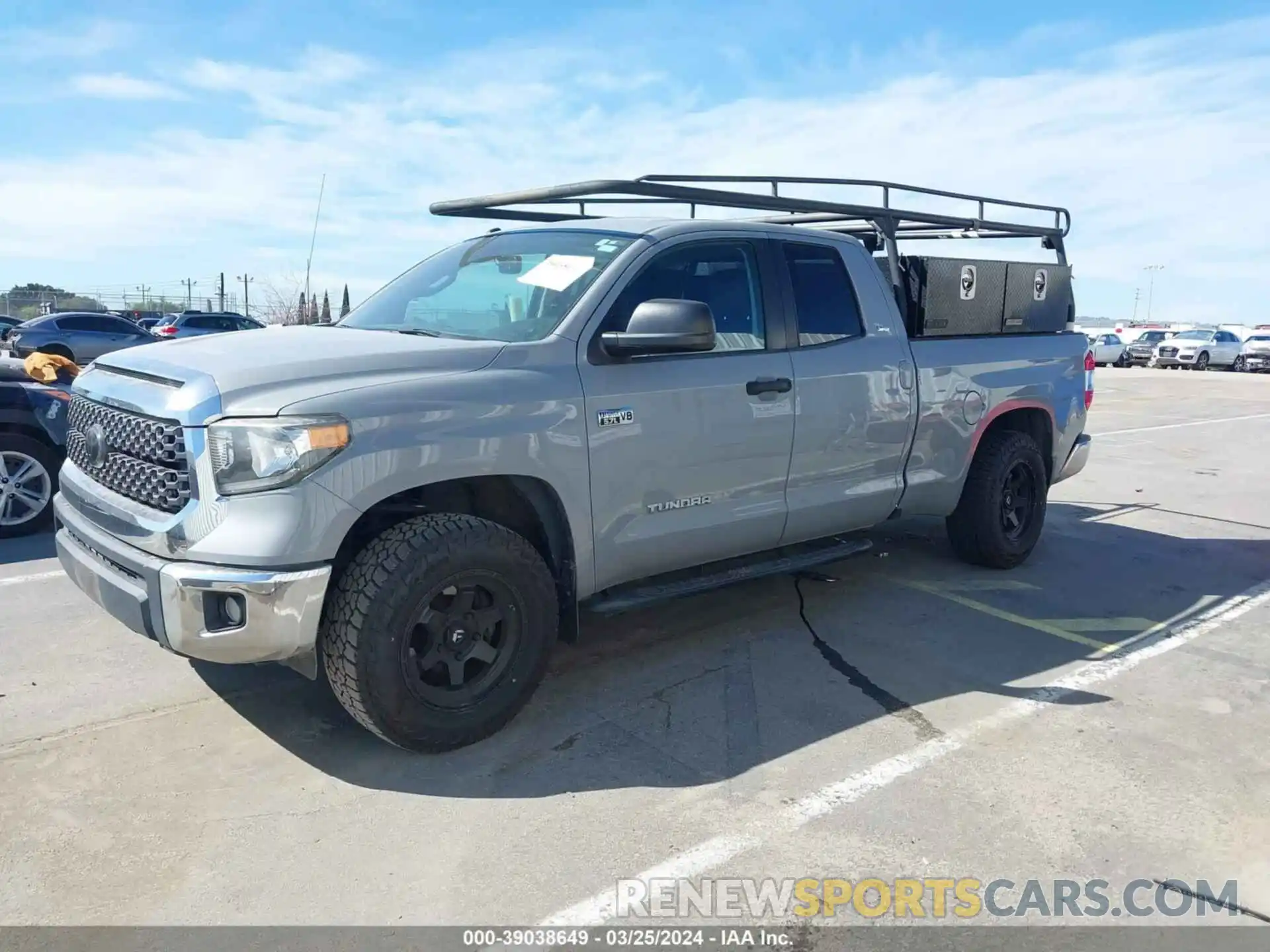 2 Photograph of a damaged car 5TFRY5F11KX245073 TOYOTA TUNDRA 2019