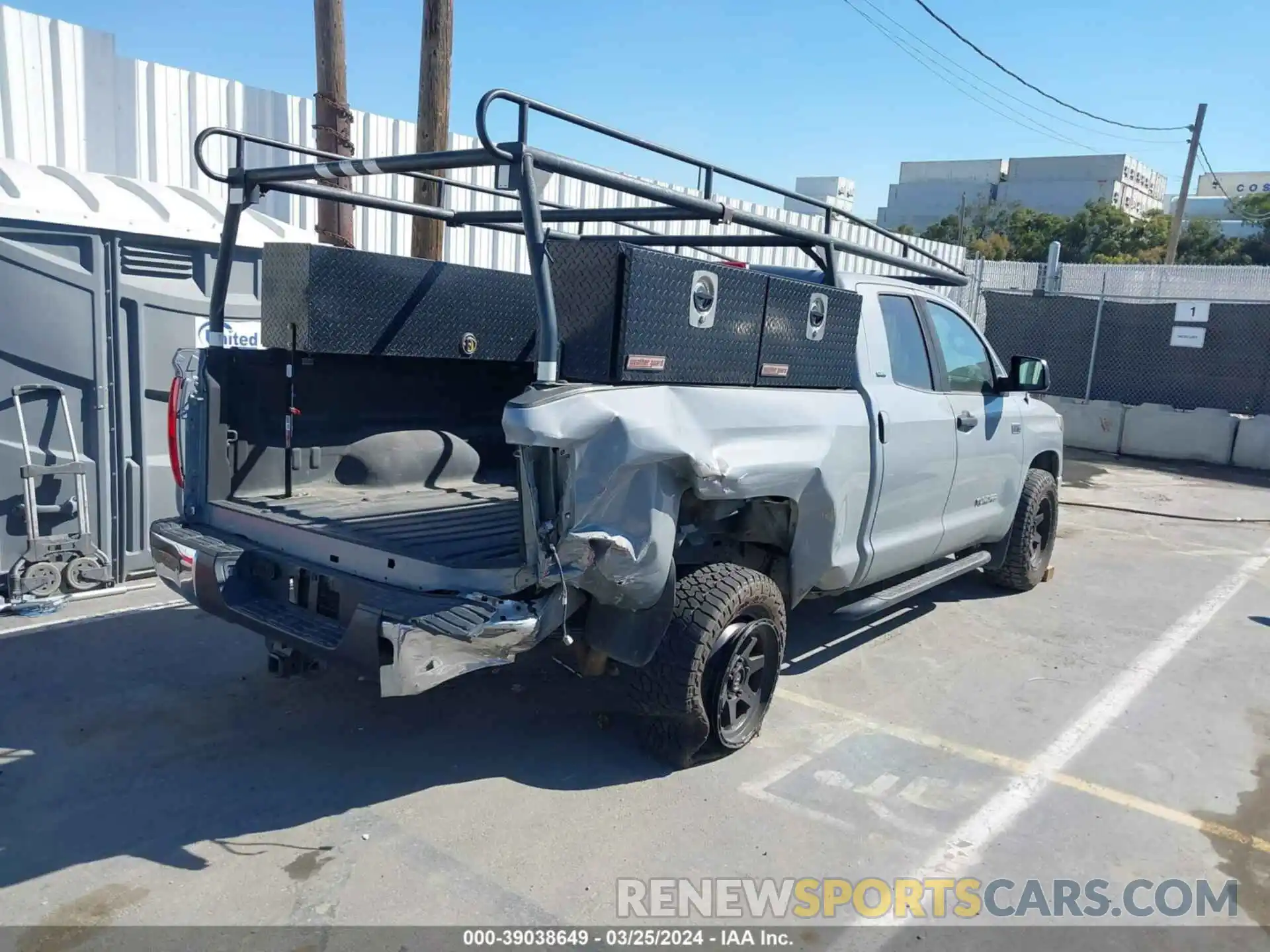 4 Photograph of a damaged car 5TFRY5F11KX245073 TOYOTA TUNDRA 2019