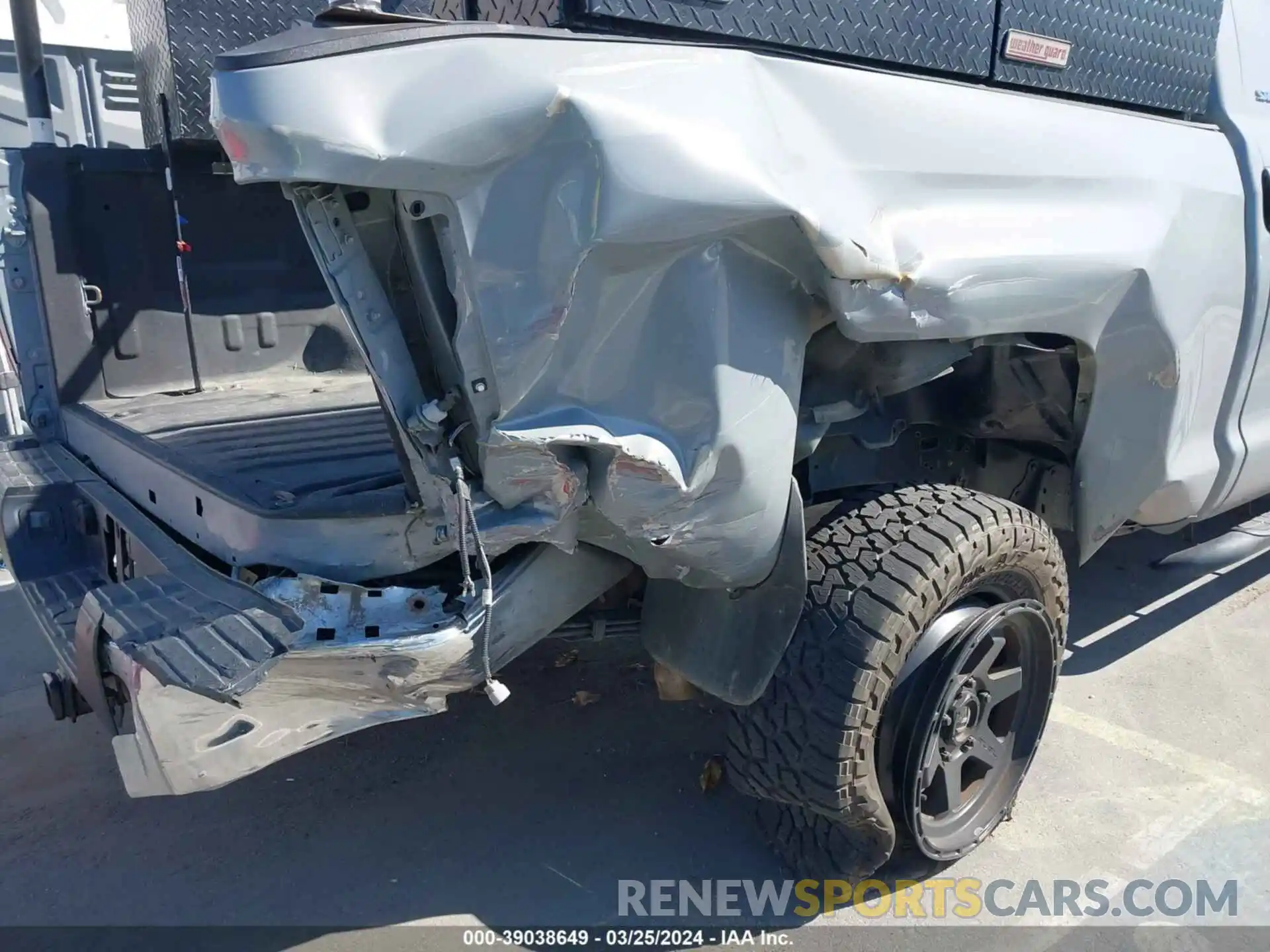 6 Photograph of a damaged car 5TFRY5F11KX245073 TOYOTA TUNDRA 2019