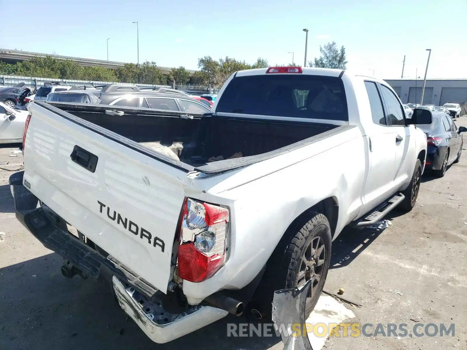 4 Photograph of a damaged car 5TFRY5F11KX246515 TOYOTA TUNDRA 2019