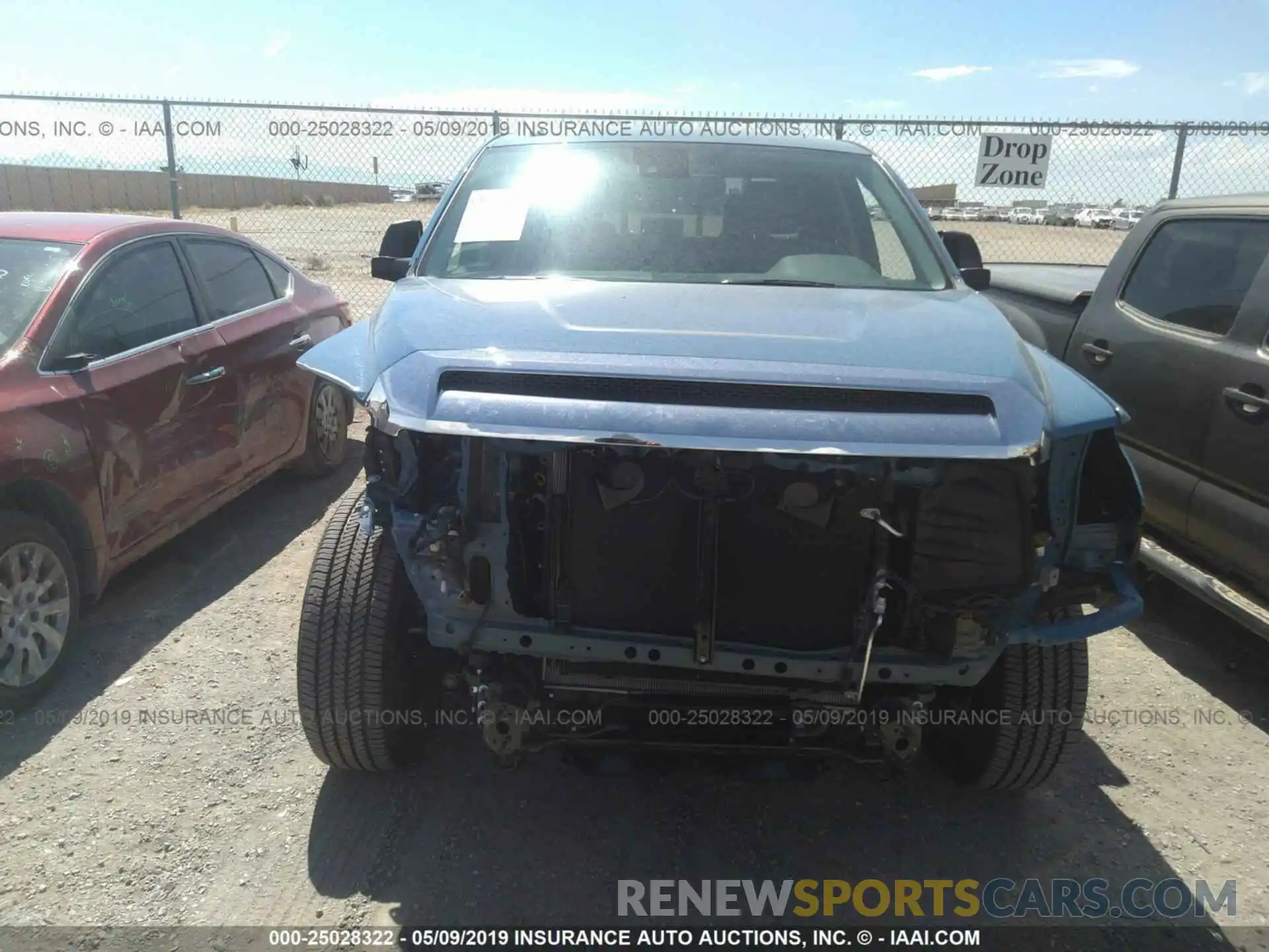 6 Photograph of a damaged car 5TFRY5F11KX247518 TOYOTA TUNDRA 2019