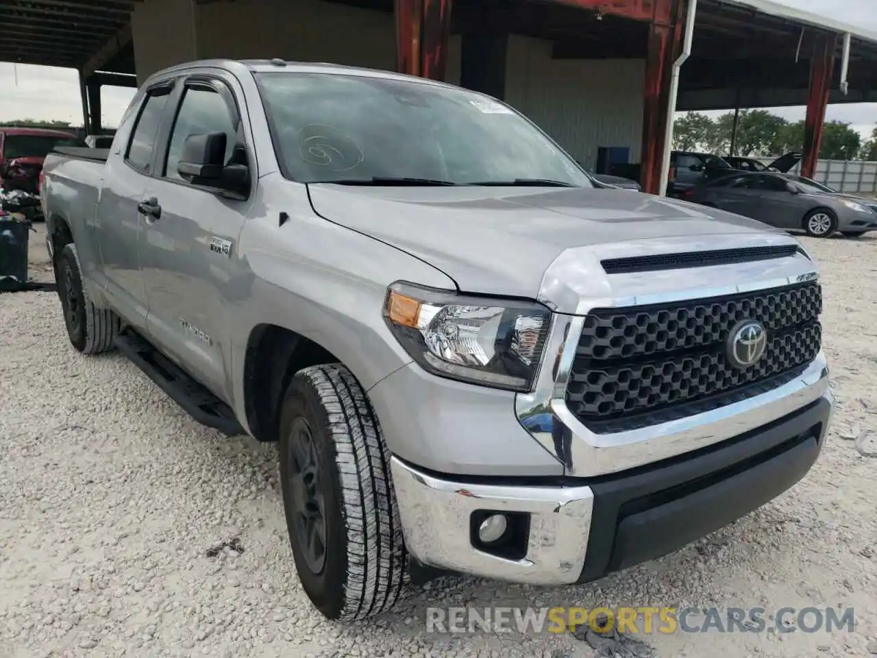 1 Photograph of a damaged car 5TFRY5F11KX254095 TOYOTA TUNDRA 2019